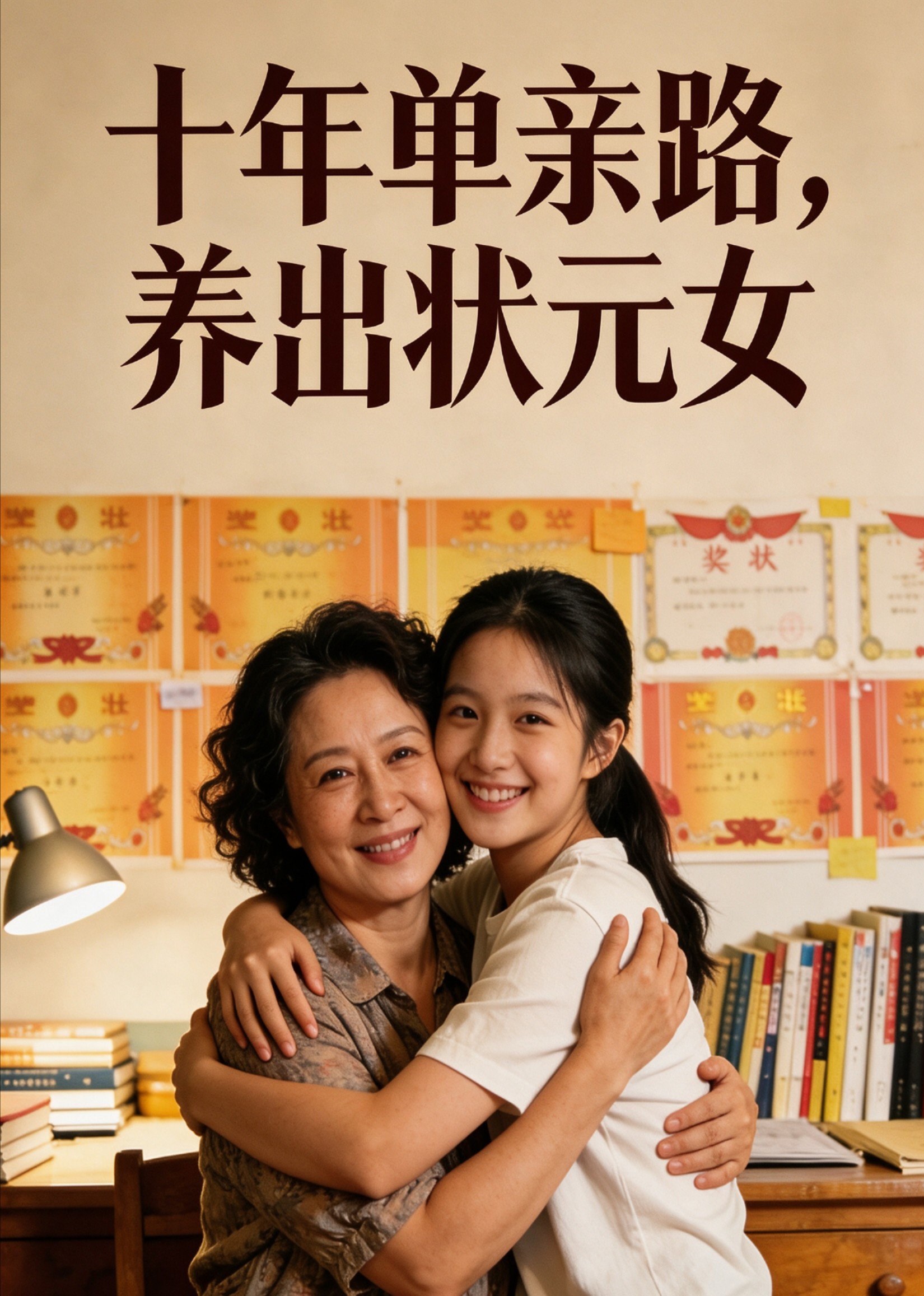十年单亲路，养出状元女