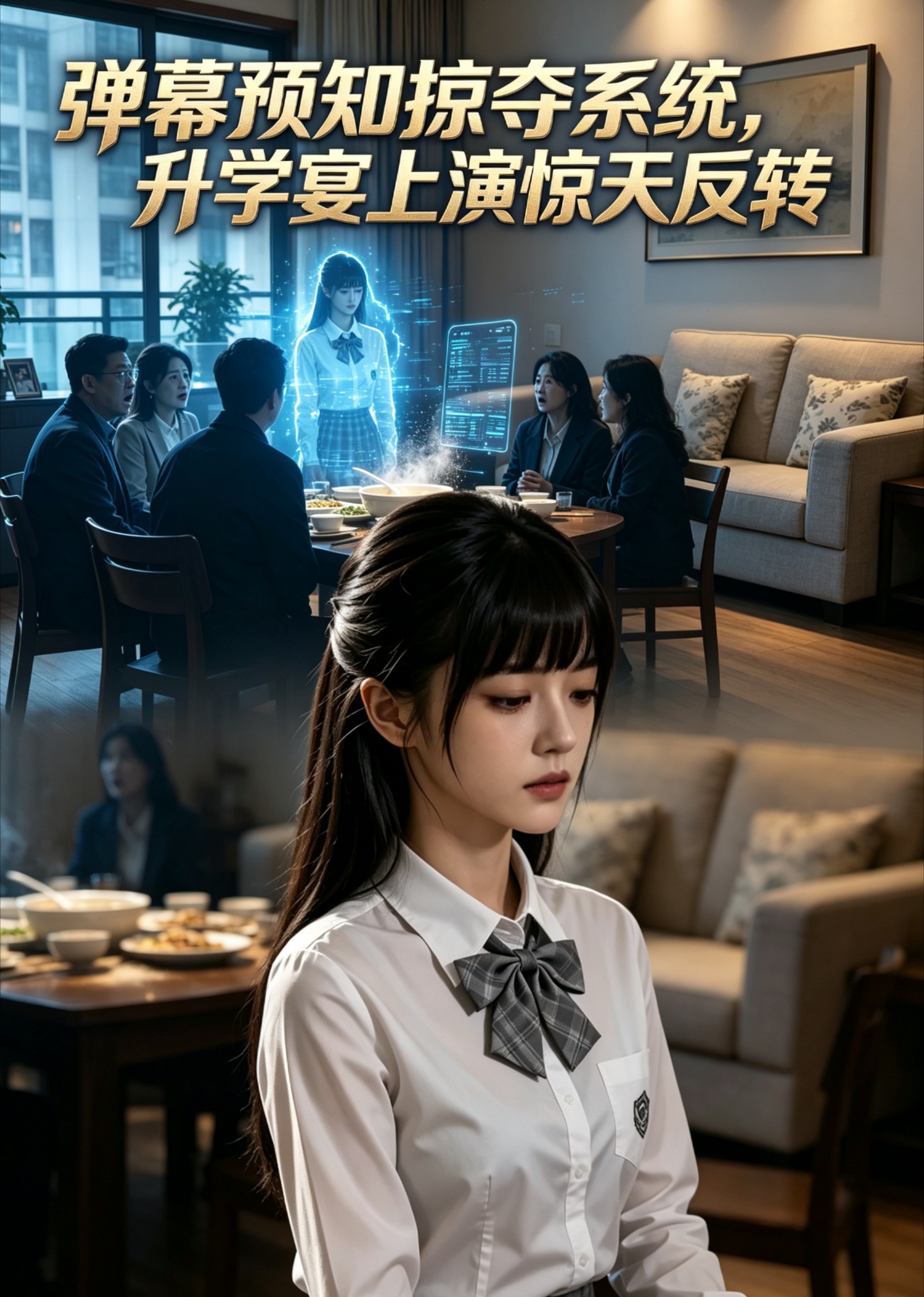 弹幕预知掠夺系统，升学宴上演惊天反转封面图