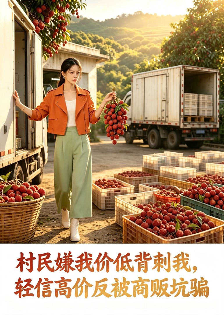 村民嫌我价低背刺我，轻信高价反被商贩坑骗