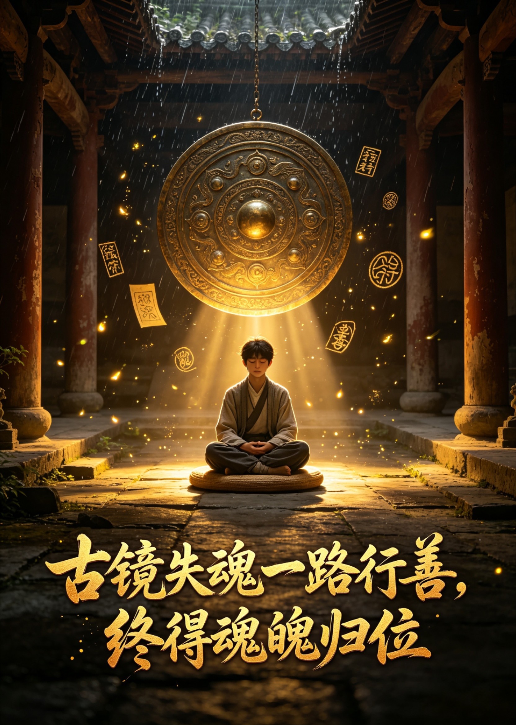 古镜失魂一路行善，终得魂魄归位