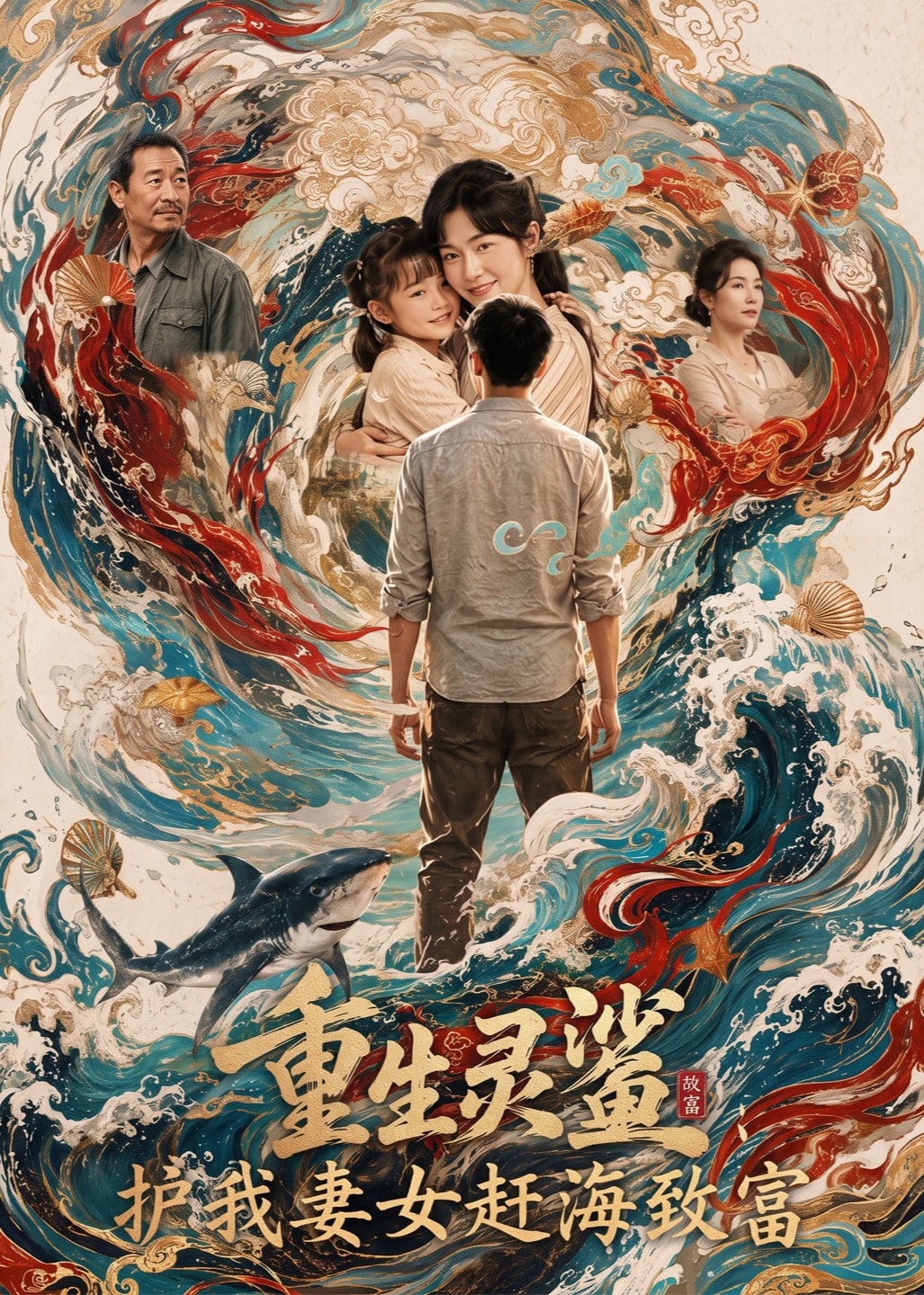 重生灵鲨：护我妻女赶海致富封面图