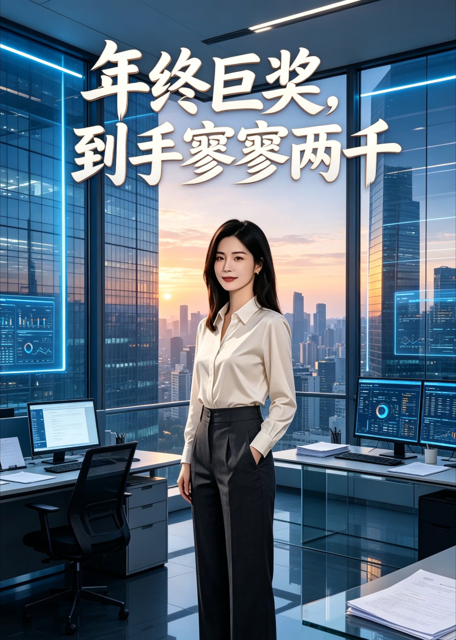 年终巨奖，到手寥寥两千