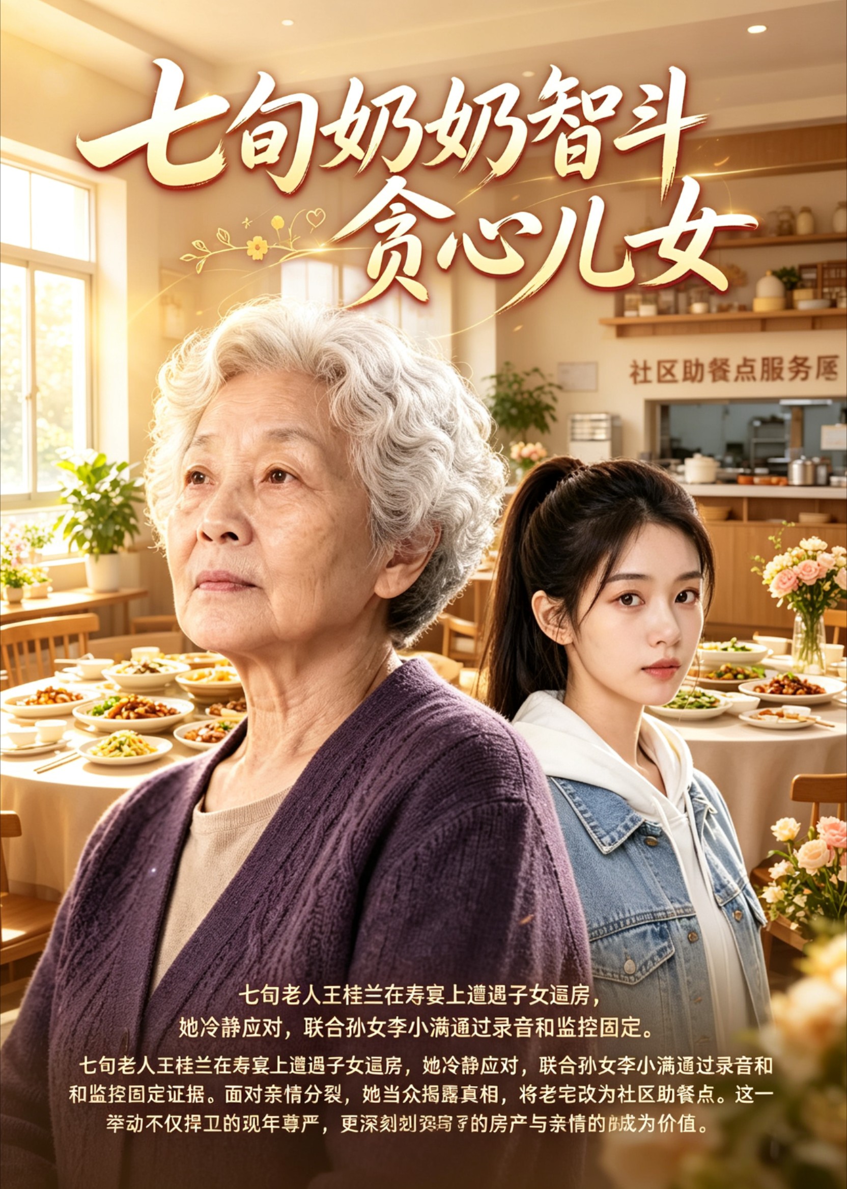 七旬奶奶智斗贪心儿女