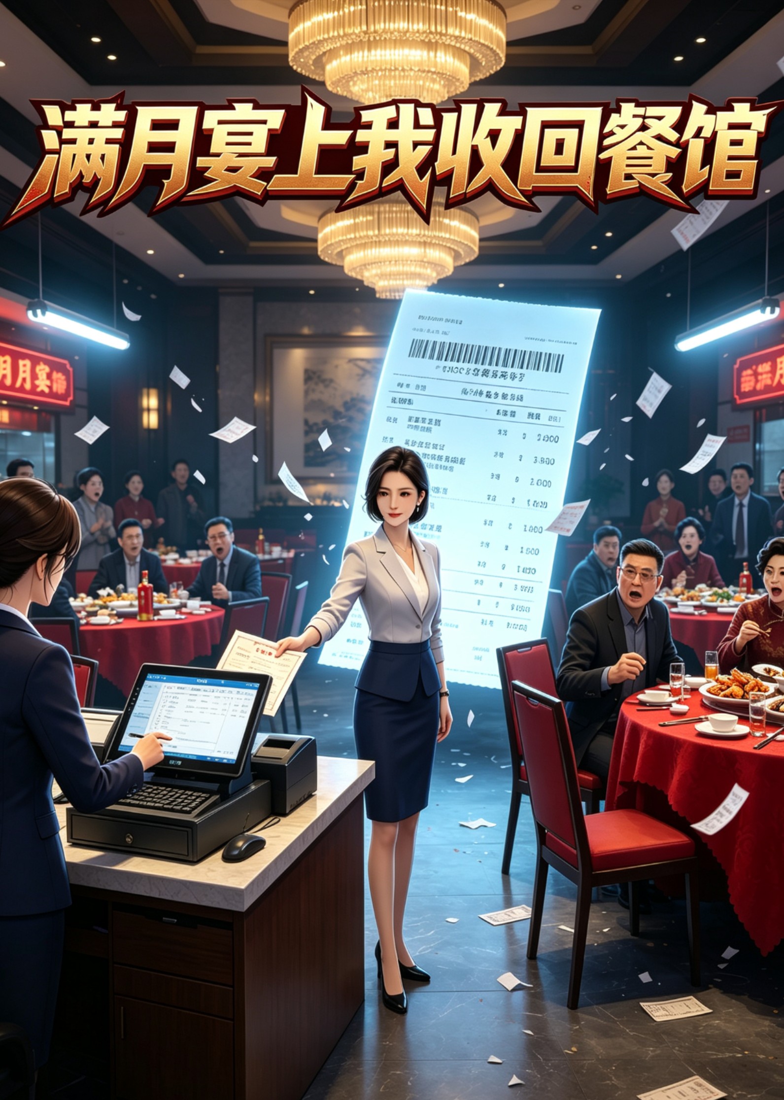 满月宴上我收回餐馆封面图