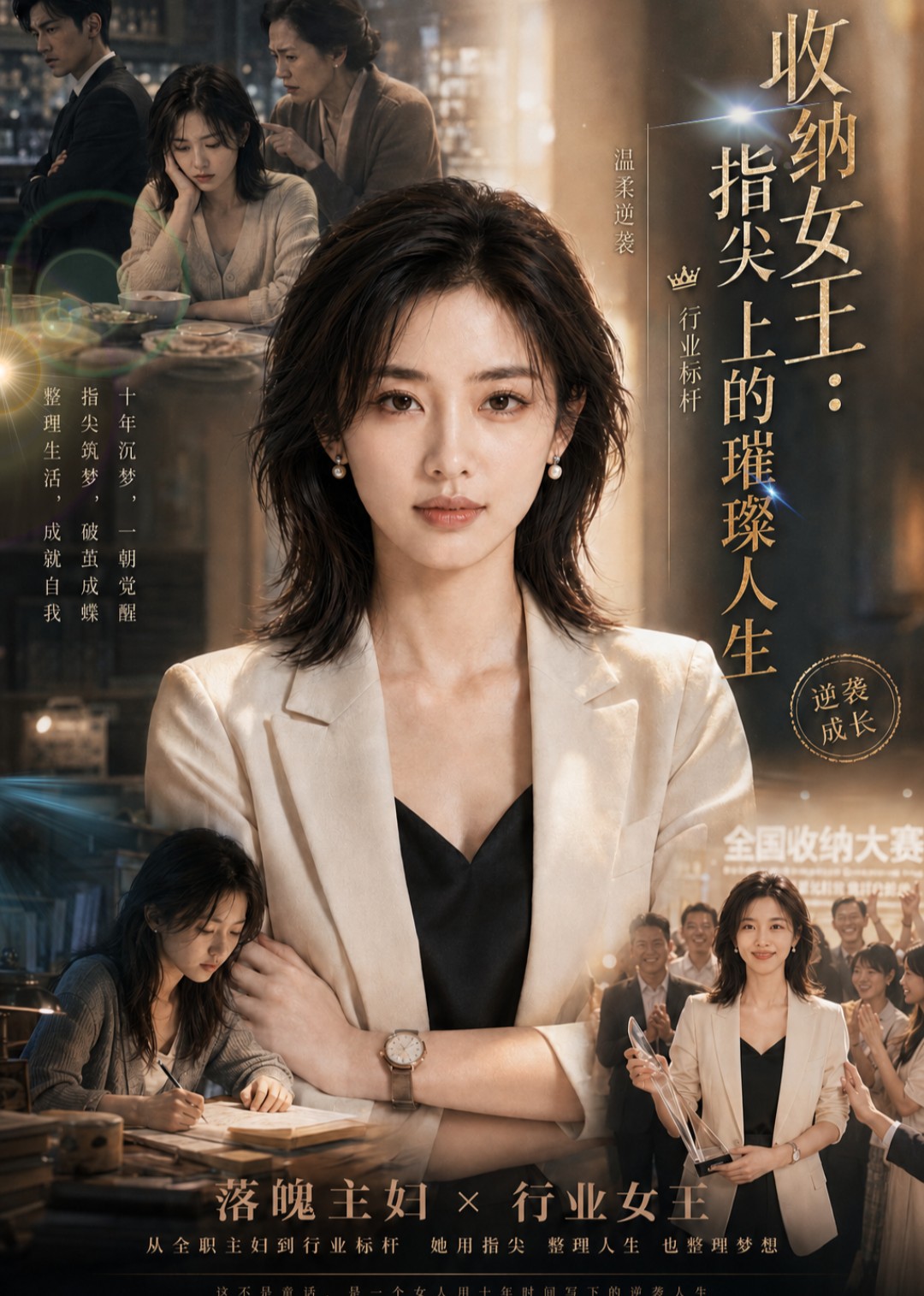 收纳女王：指尖上的璀璨人生封面图