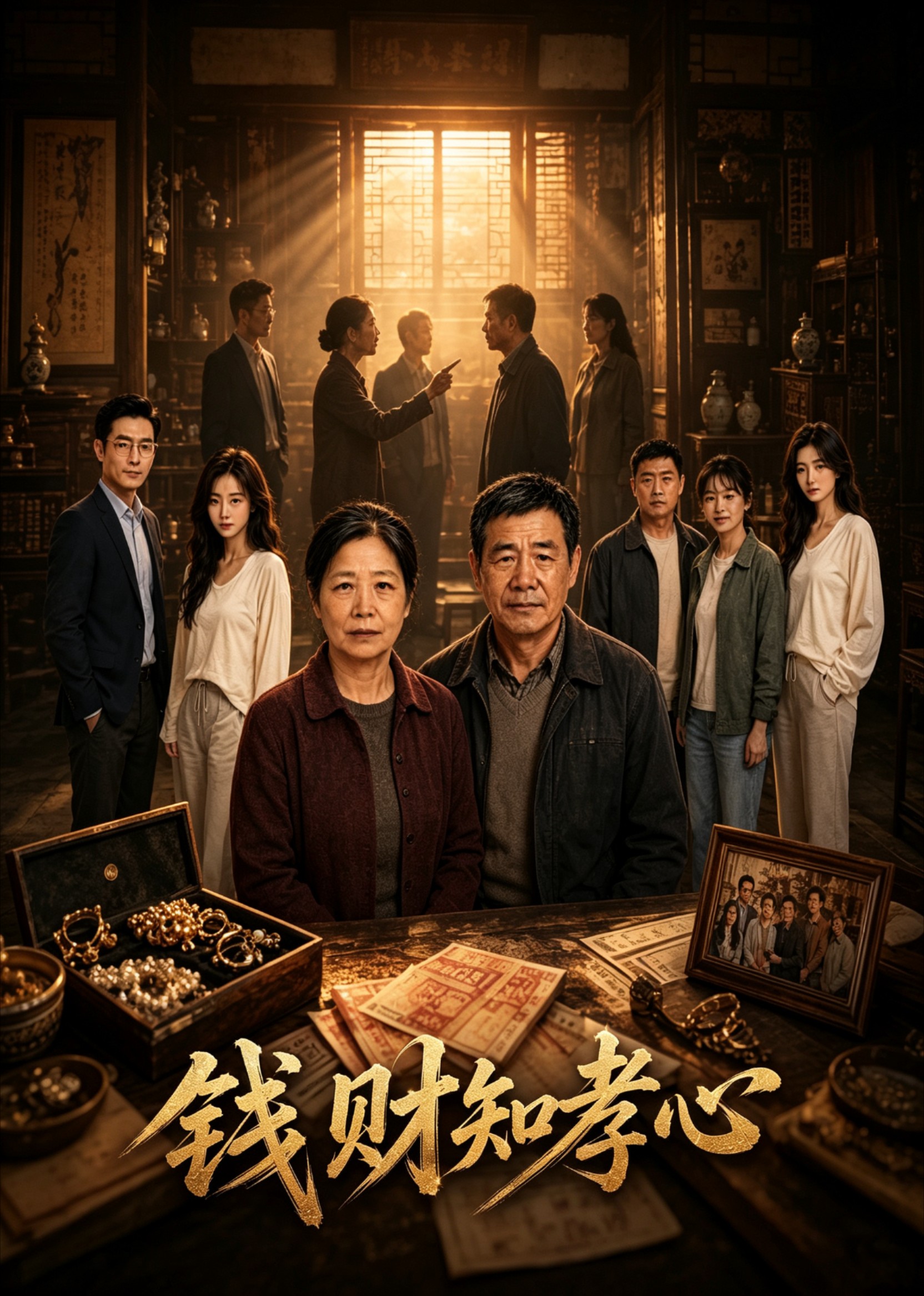 钱财知孝心