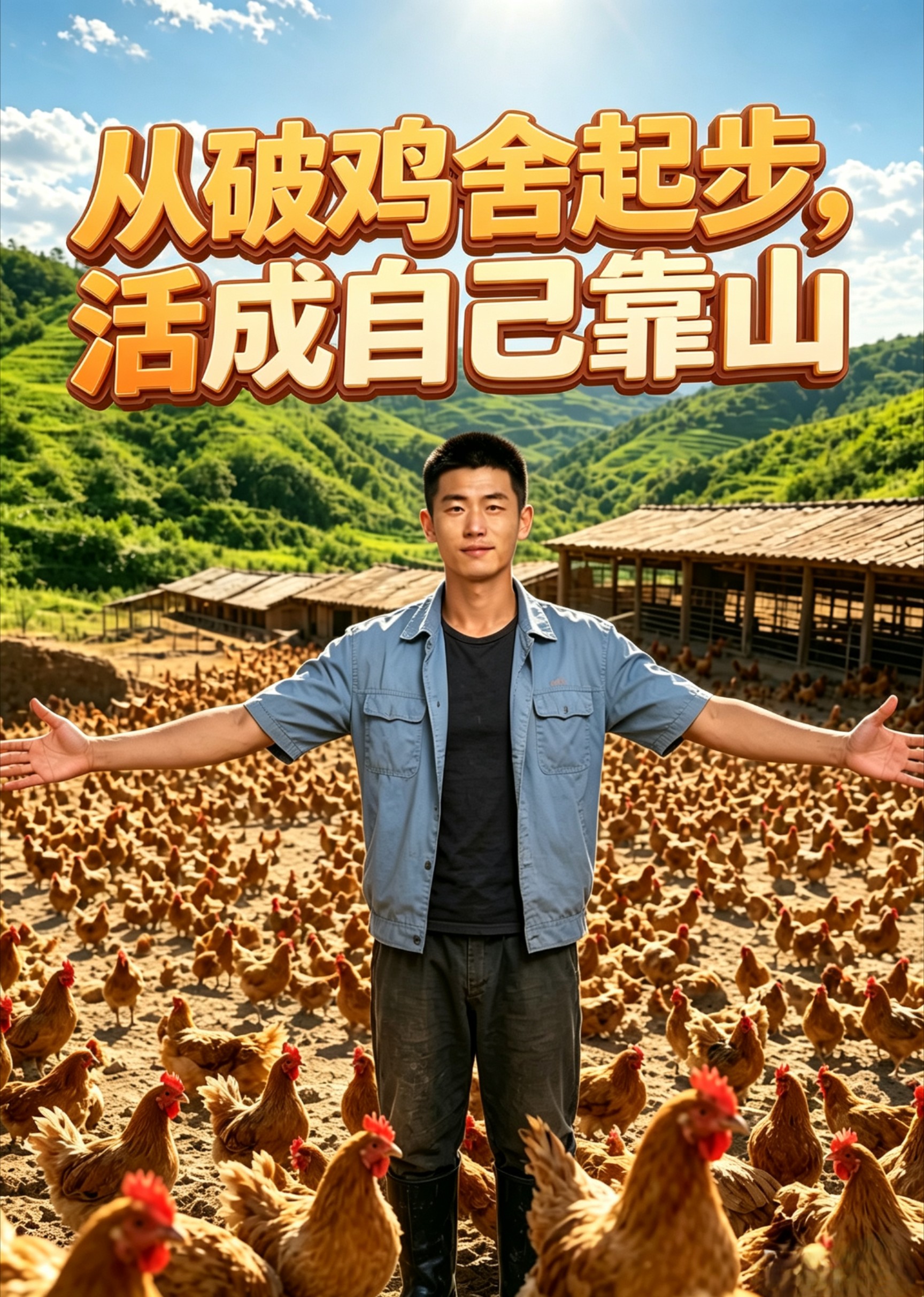 从破鸡舍起步，活成自己靠山