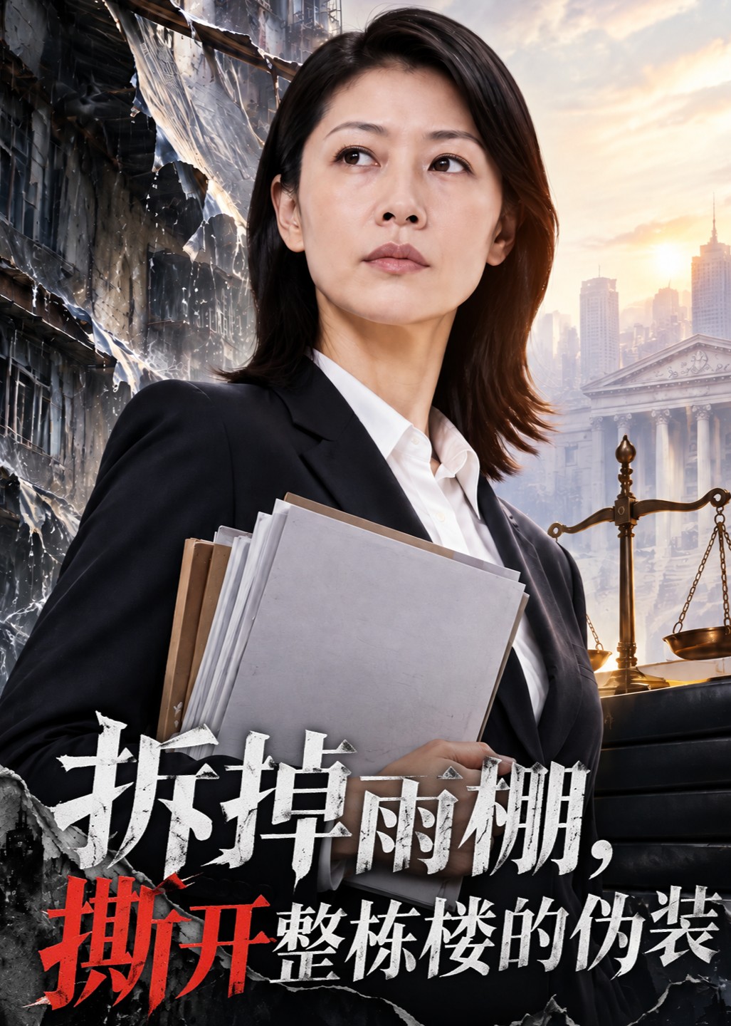 拆掉雨棚，撕开整栋楼的伪装封面图
