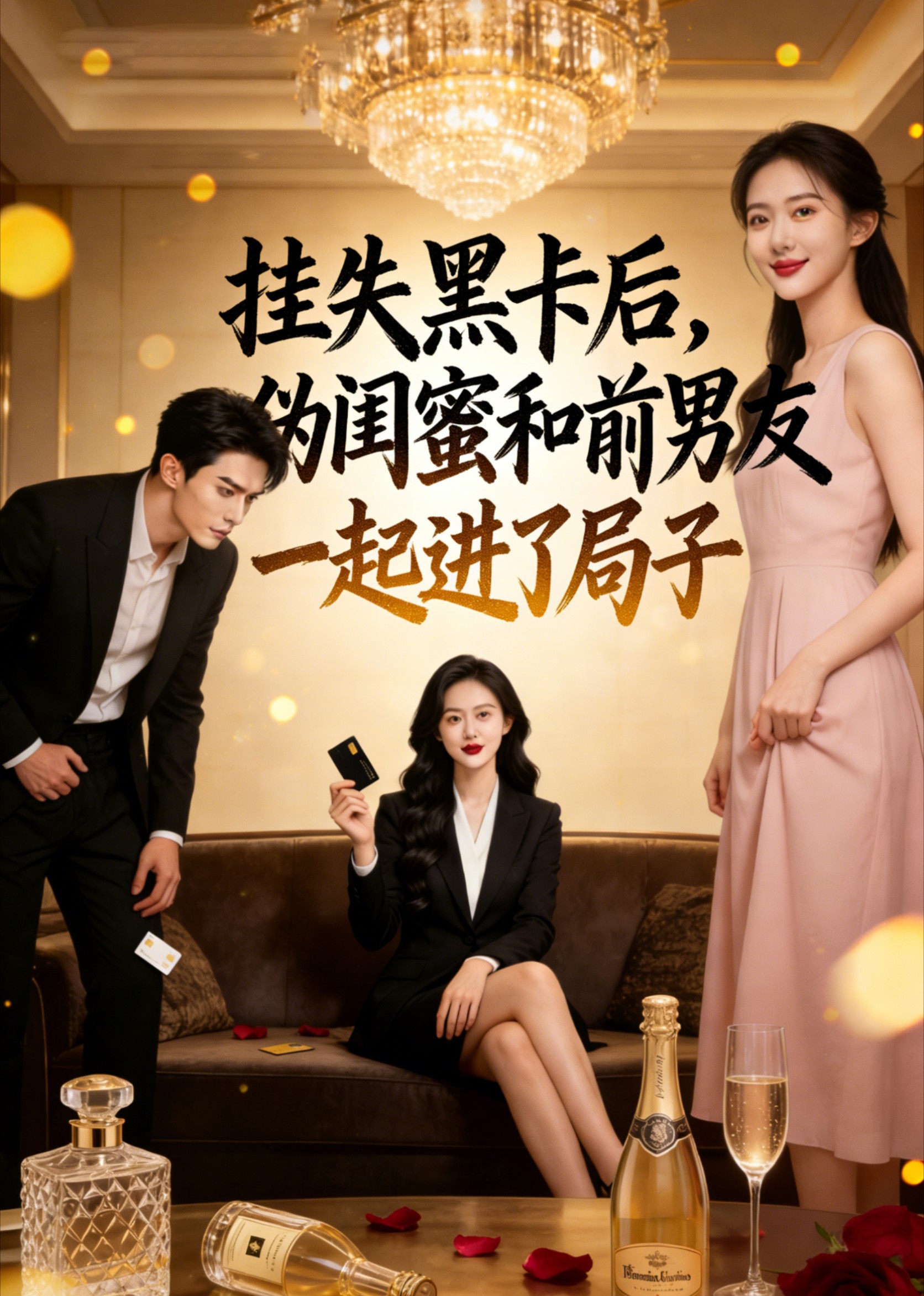 挂失黑卡后，伪闺蜜和前男友一起进了局子封面图