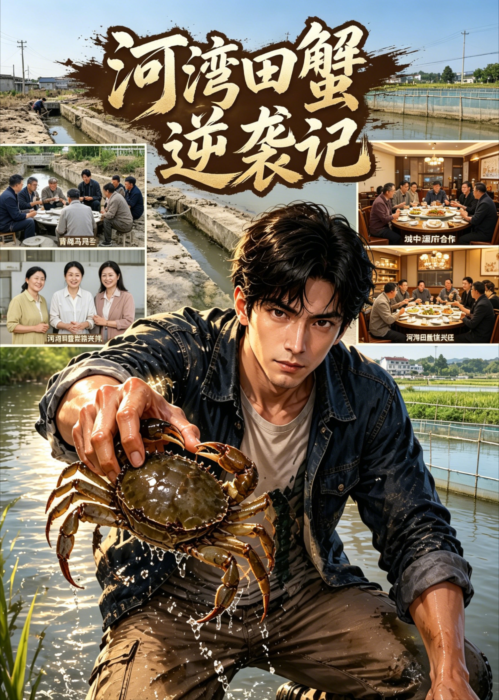 河湾田蟹逆袭记