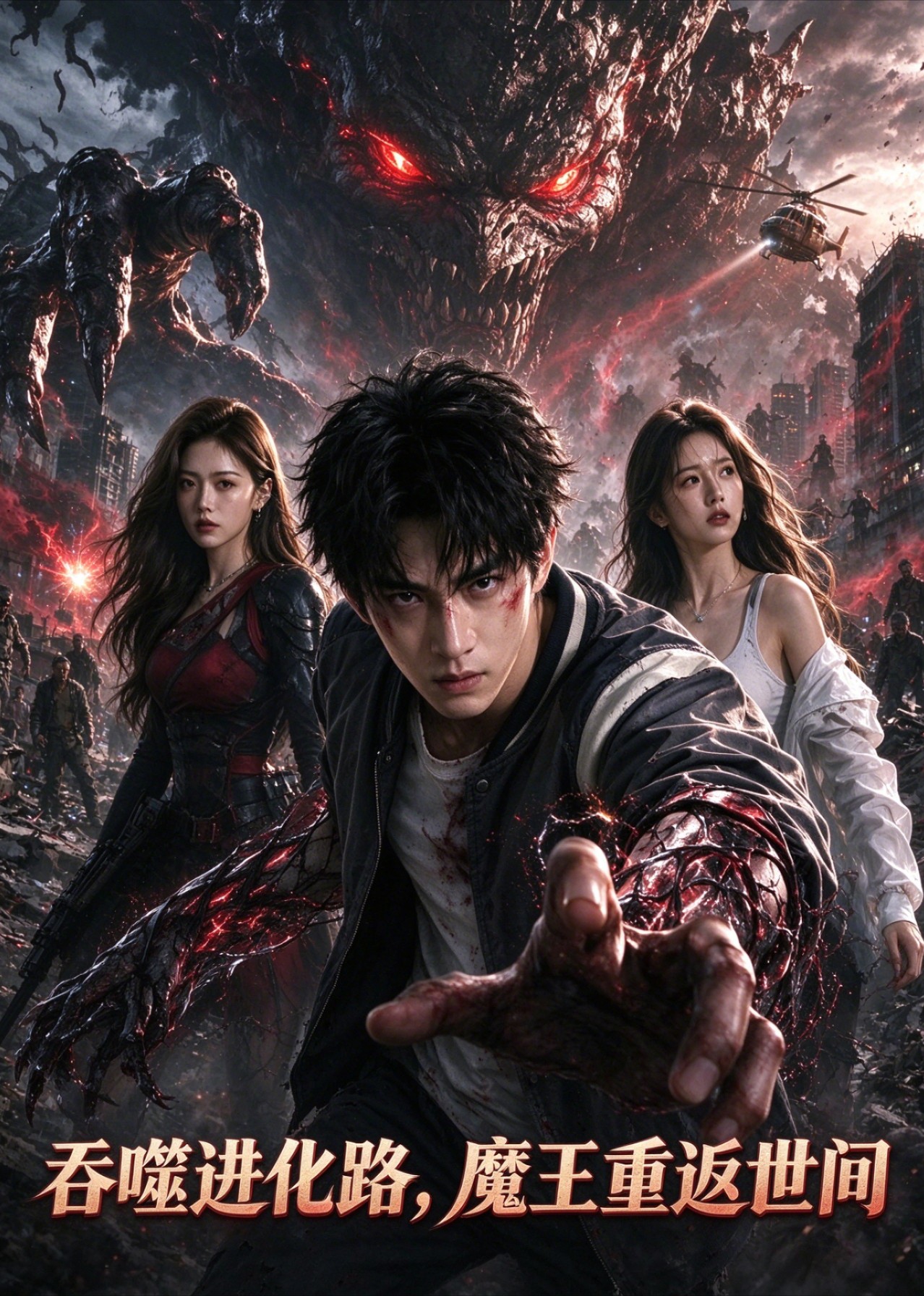 吞噬进化路，魔王重返世间封面图