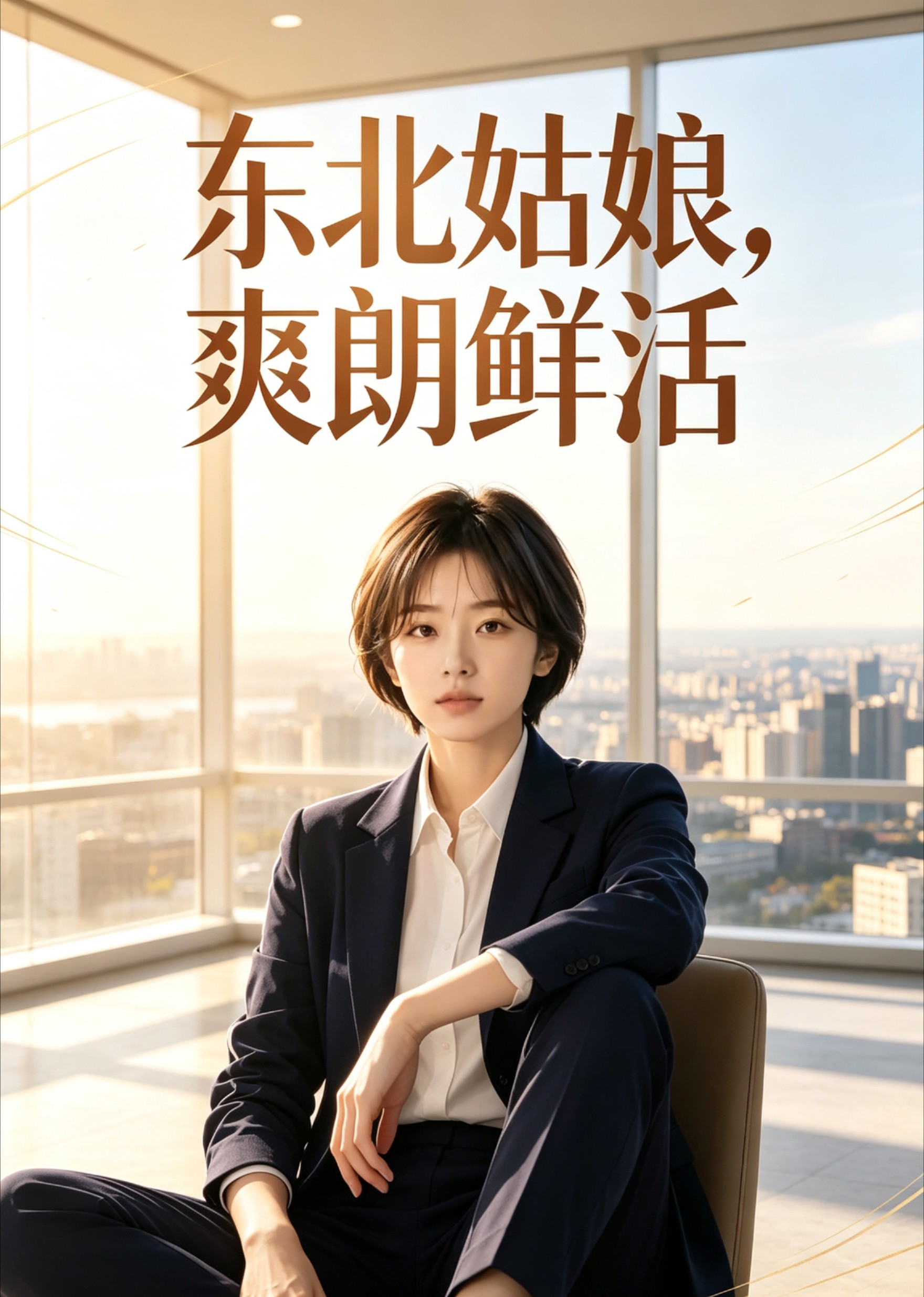 东北姑娘，爽朗鲜活