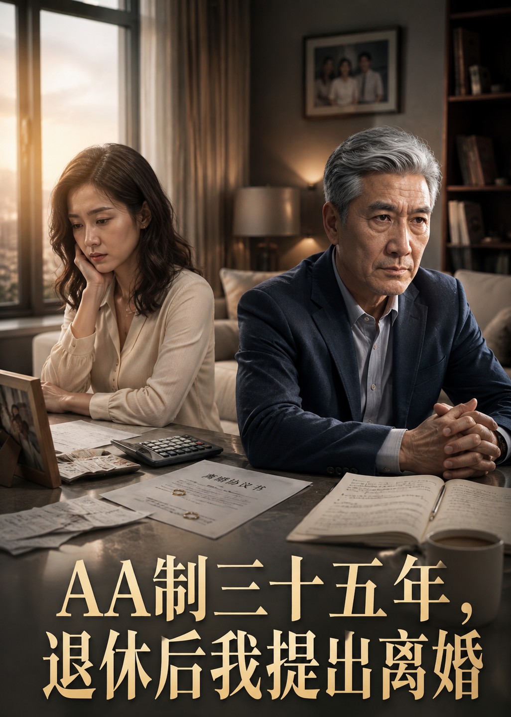 AA制三十五年，退休后我提出离婚封面图
