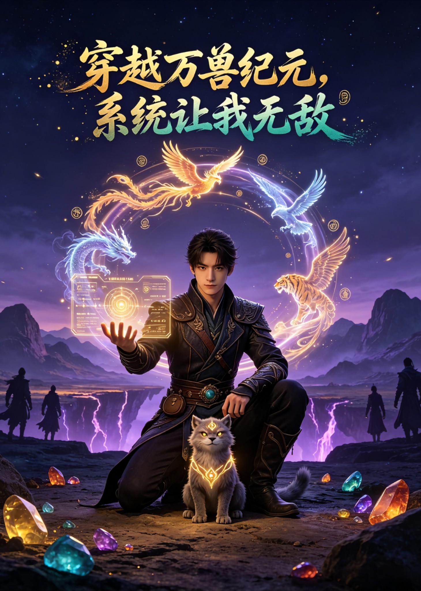 穿越万兽纪元，系统让我无敌封面图