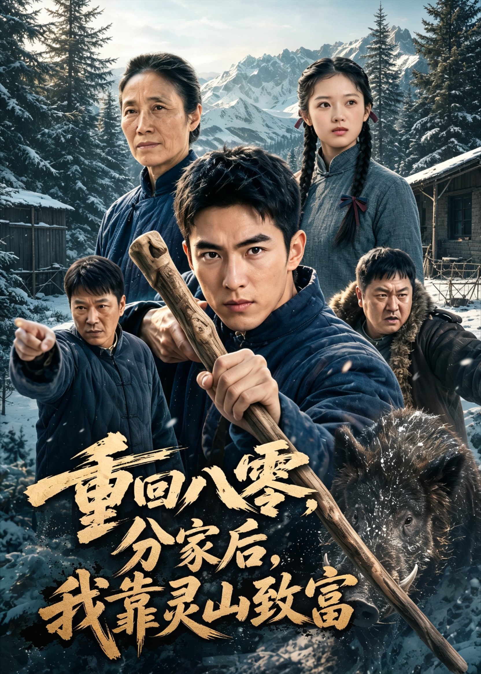 重回八零分家后，我靠灵山致富
