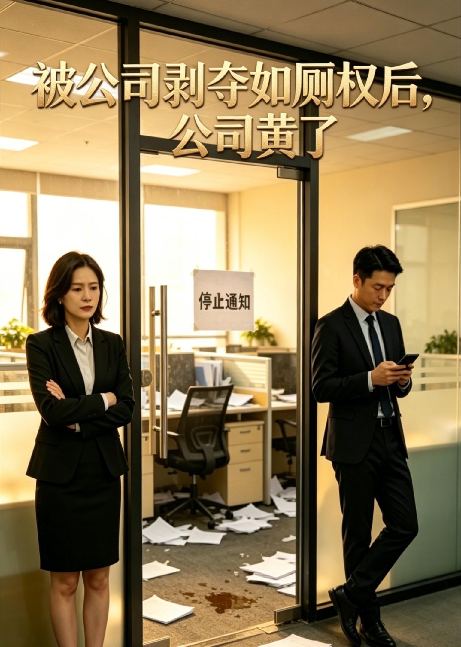被公司剥夺如厕权后，公司黄了