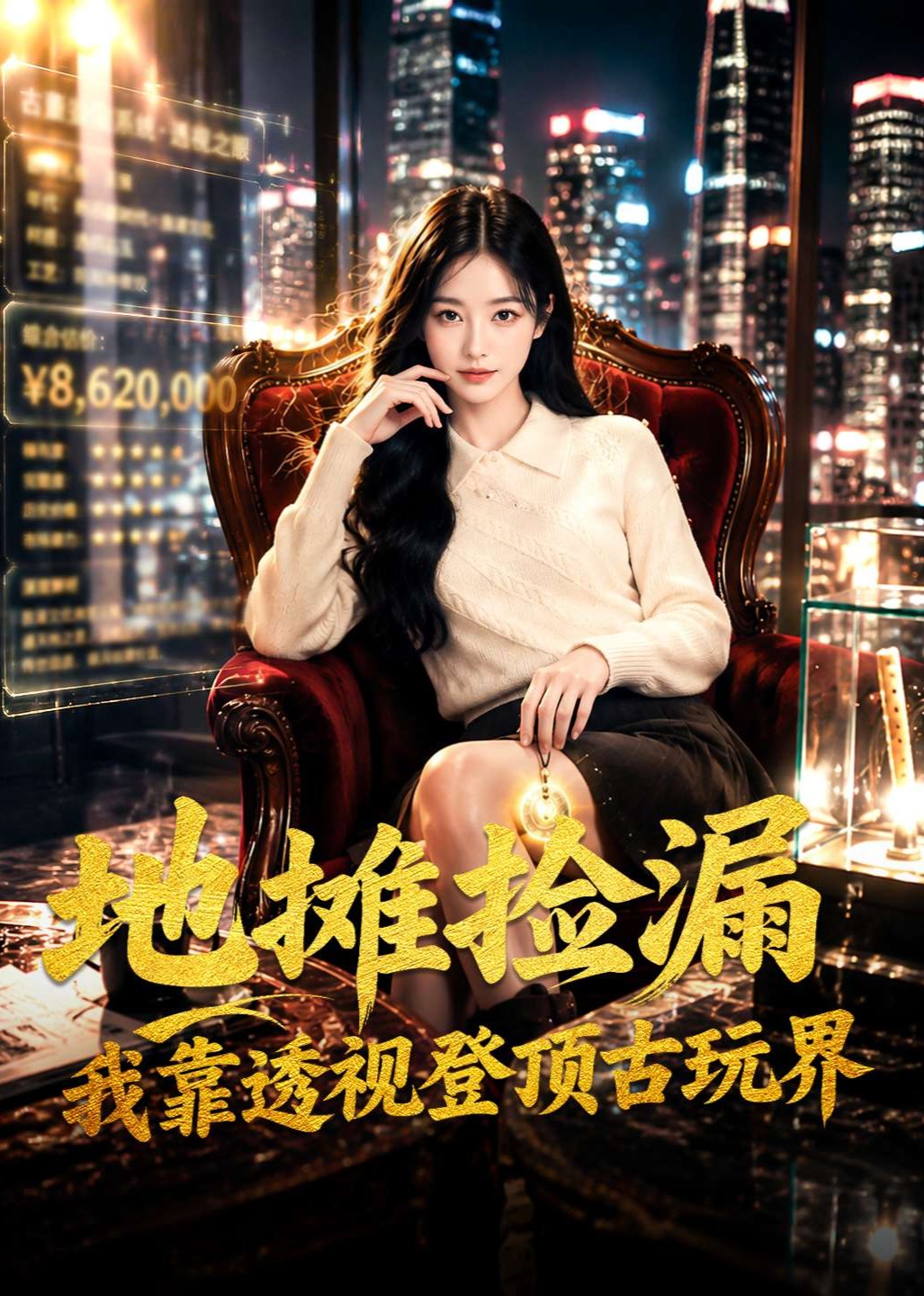 地摊捡漏我靠透视登顶古玩界