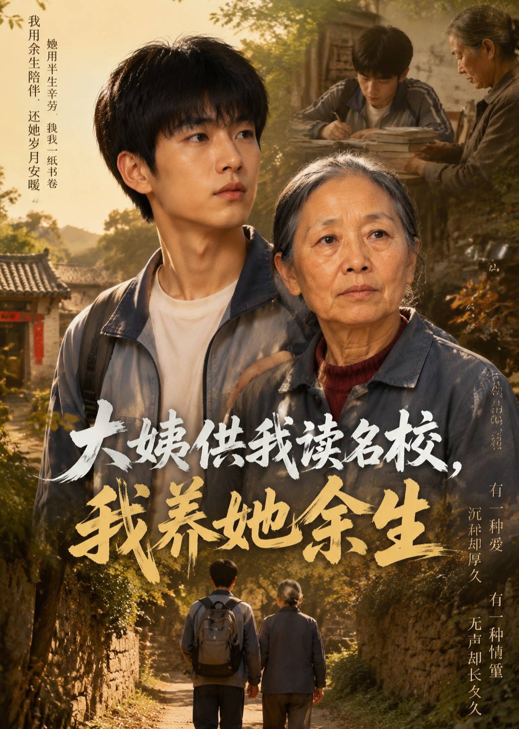 大姨供我读名校，我养她余生