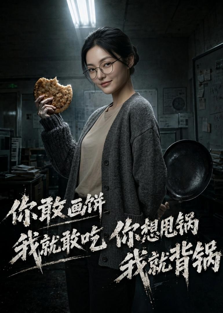 你敢画饼我就敢吃，你想甩锅我就背锅。