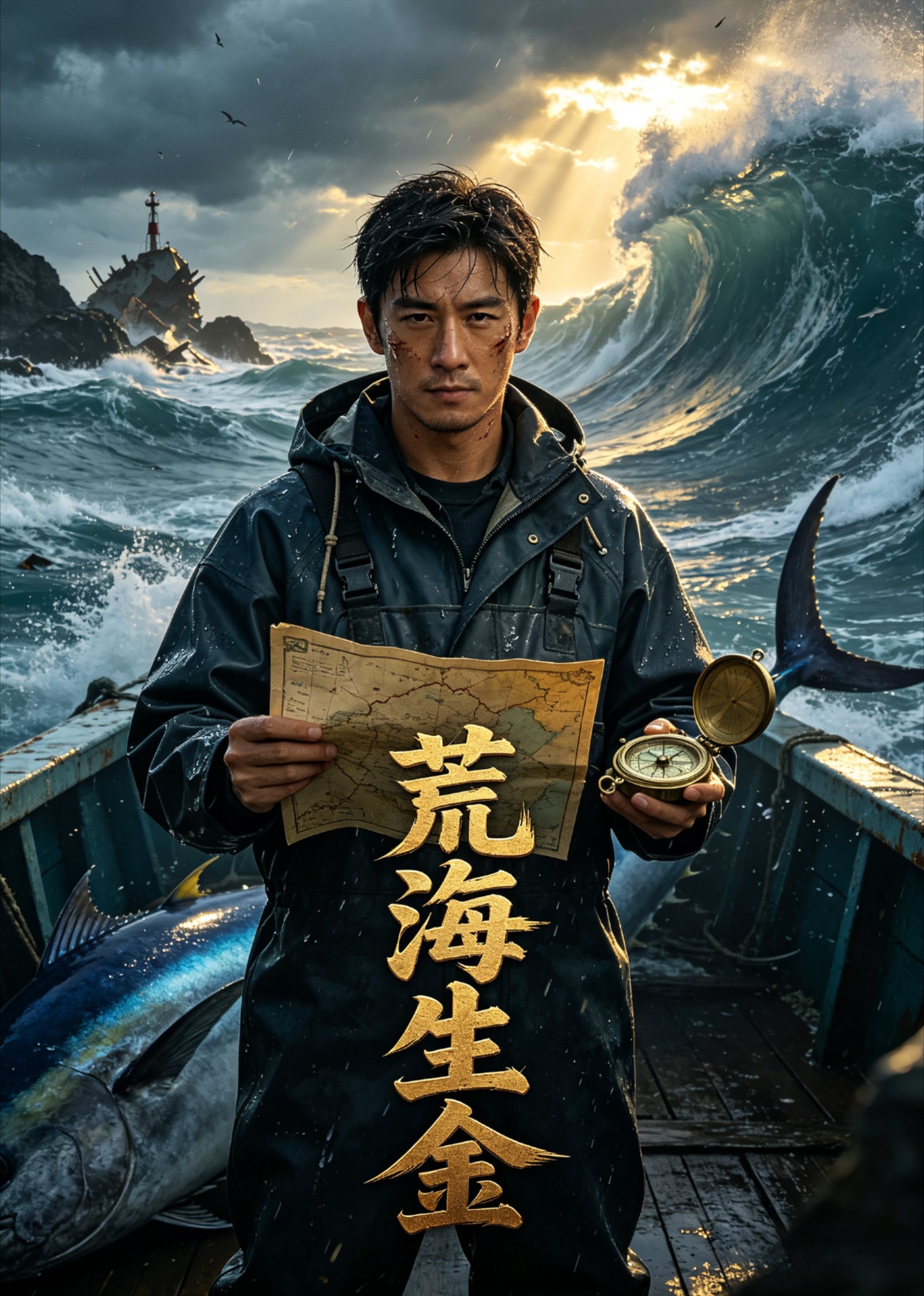 荒海生金