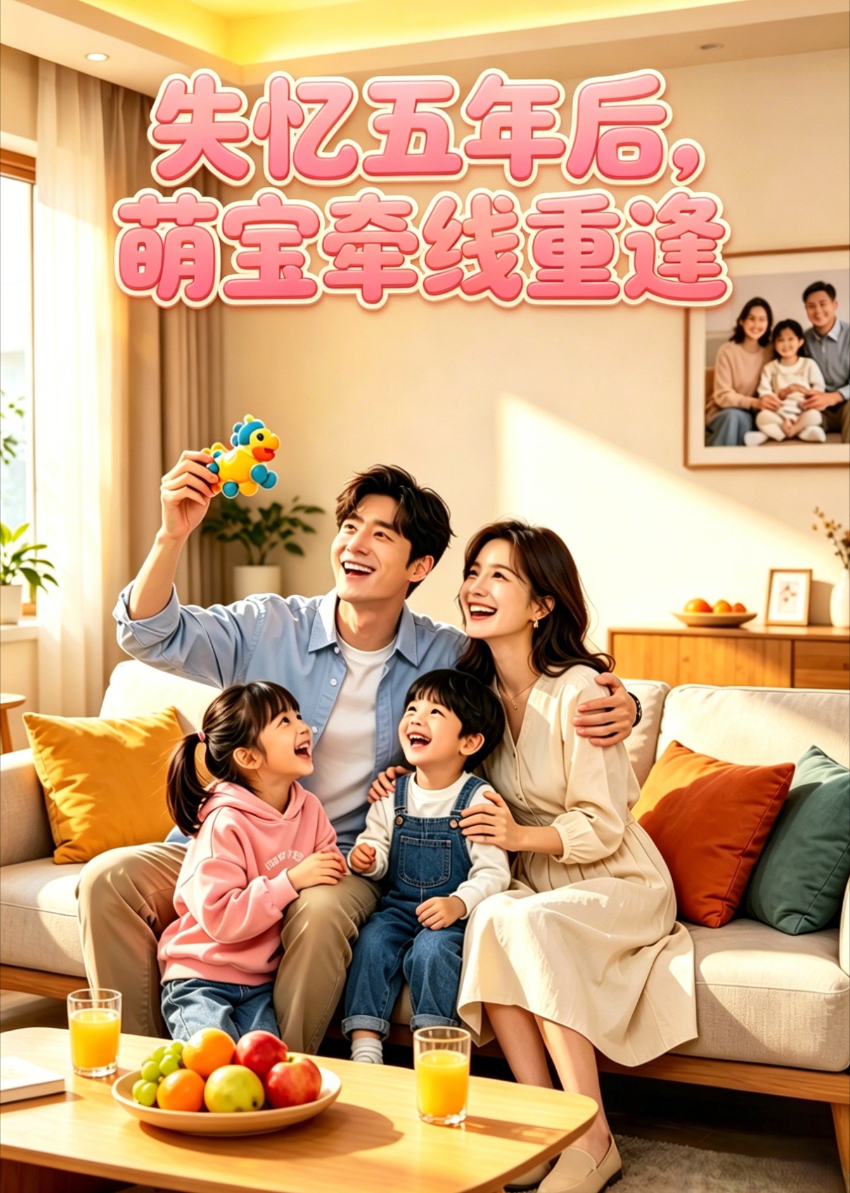 失忆五年后，萌宝牵线重逢