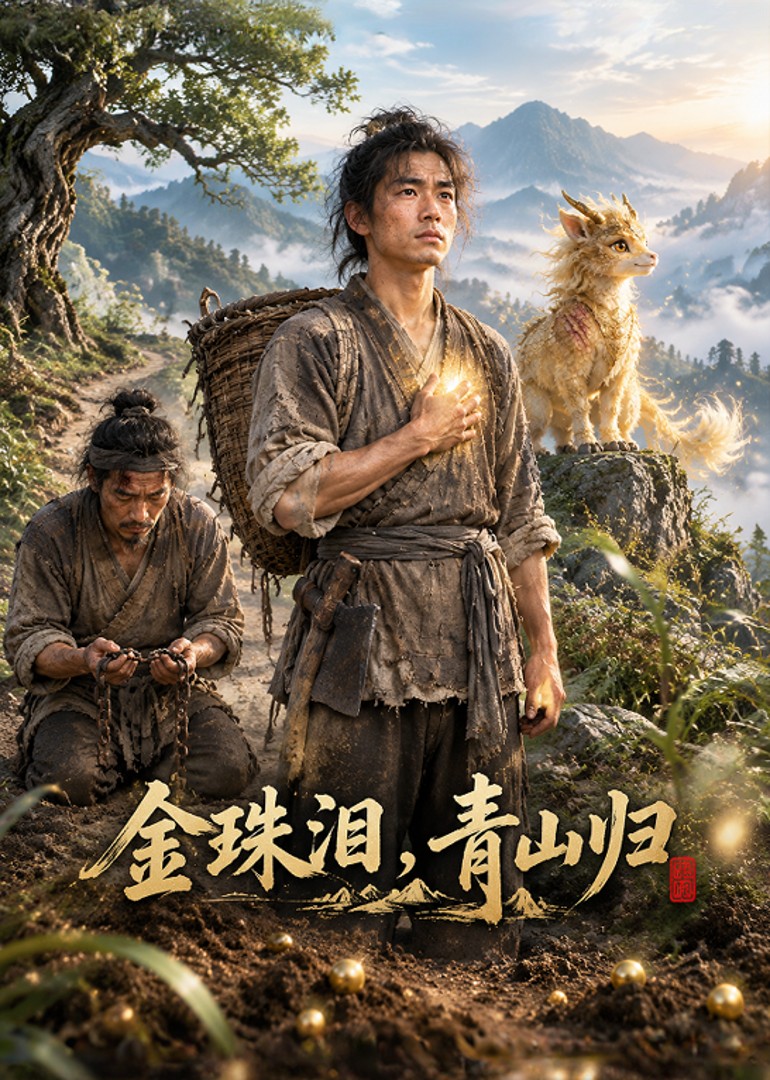 金珠泪，青山归封面图