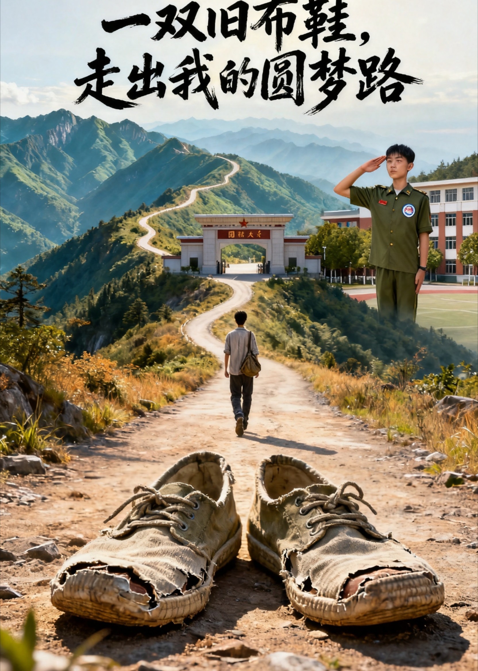 一双旧布鞋，走出我的圆梦路