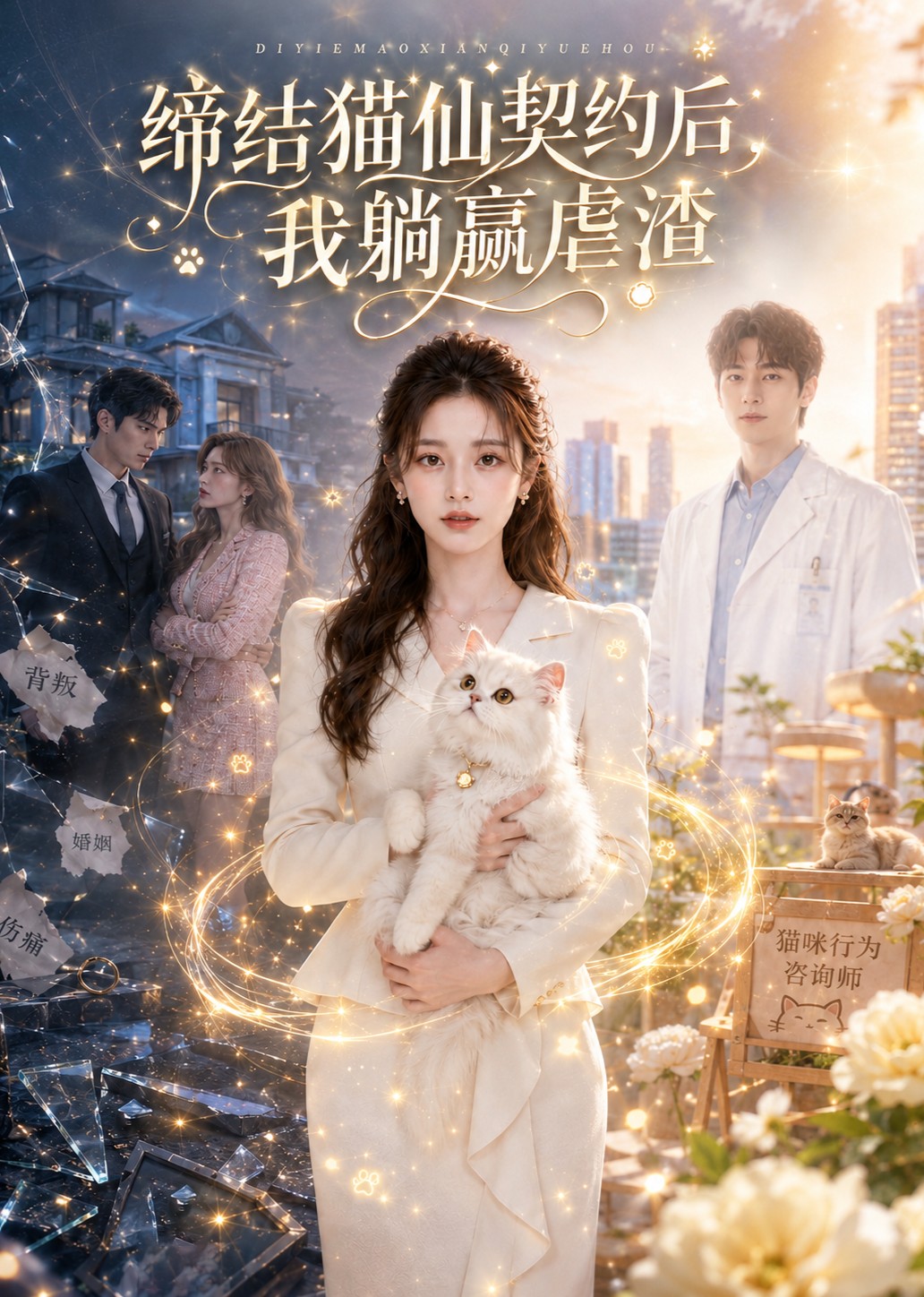 缔结猫仙契约后，我躺赢虐渣封面图