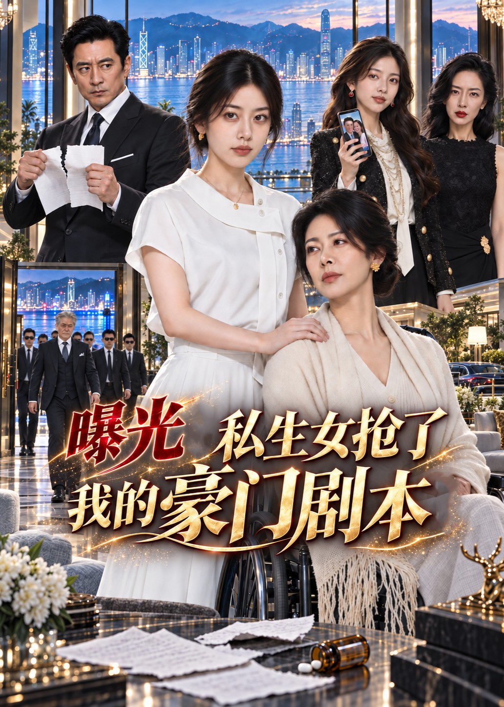 曝光私生女抢了我的豪门剧本封面图