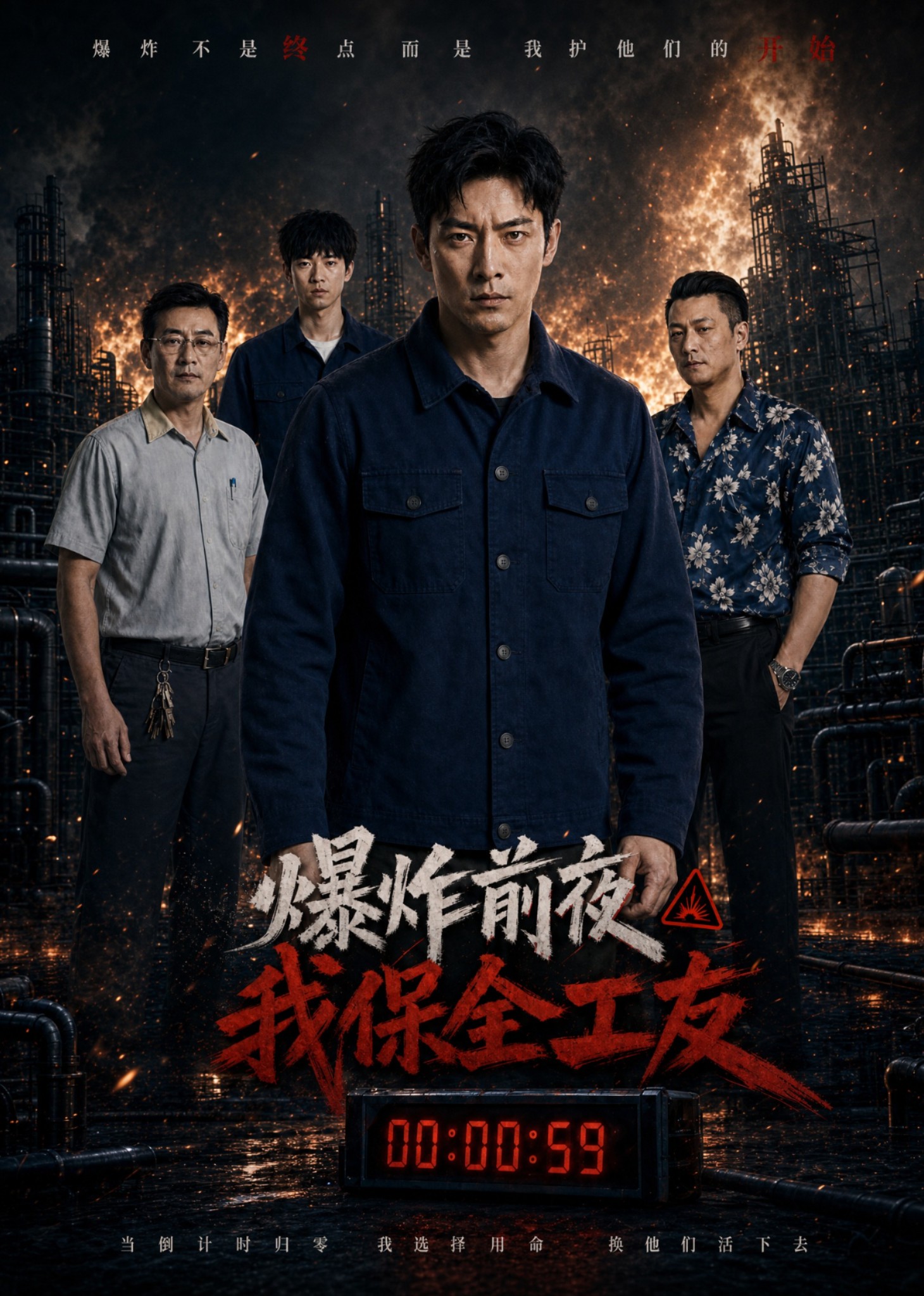 爆炸前夜我保全工友