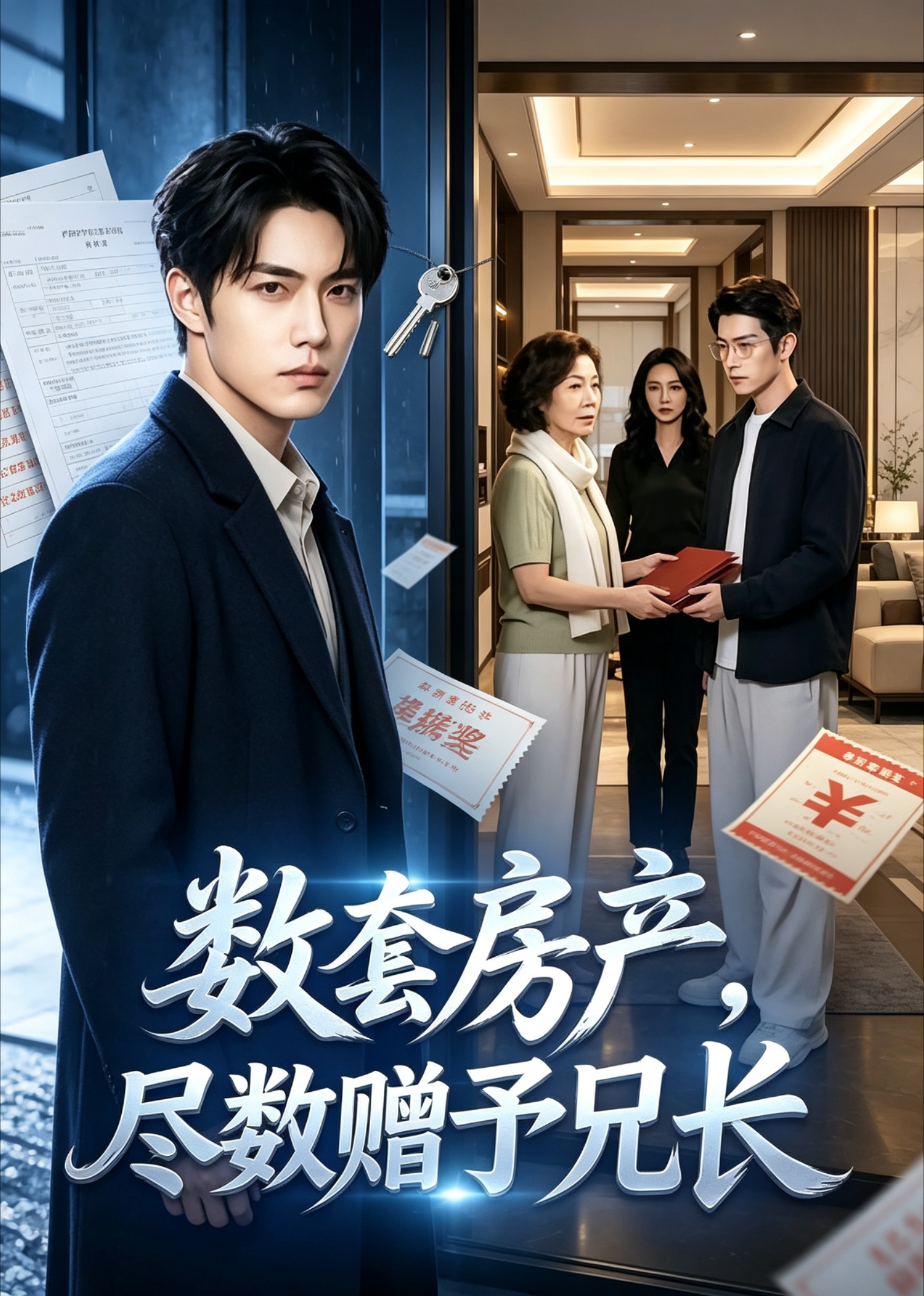 数套房产，尽数赠予兄长
