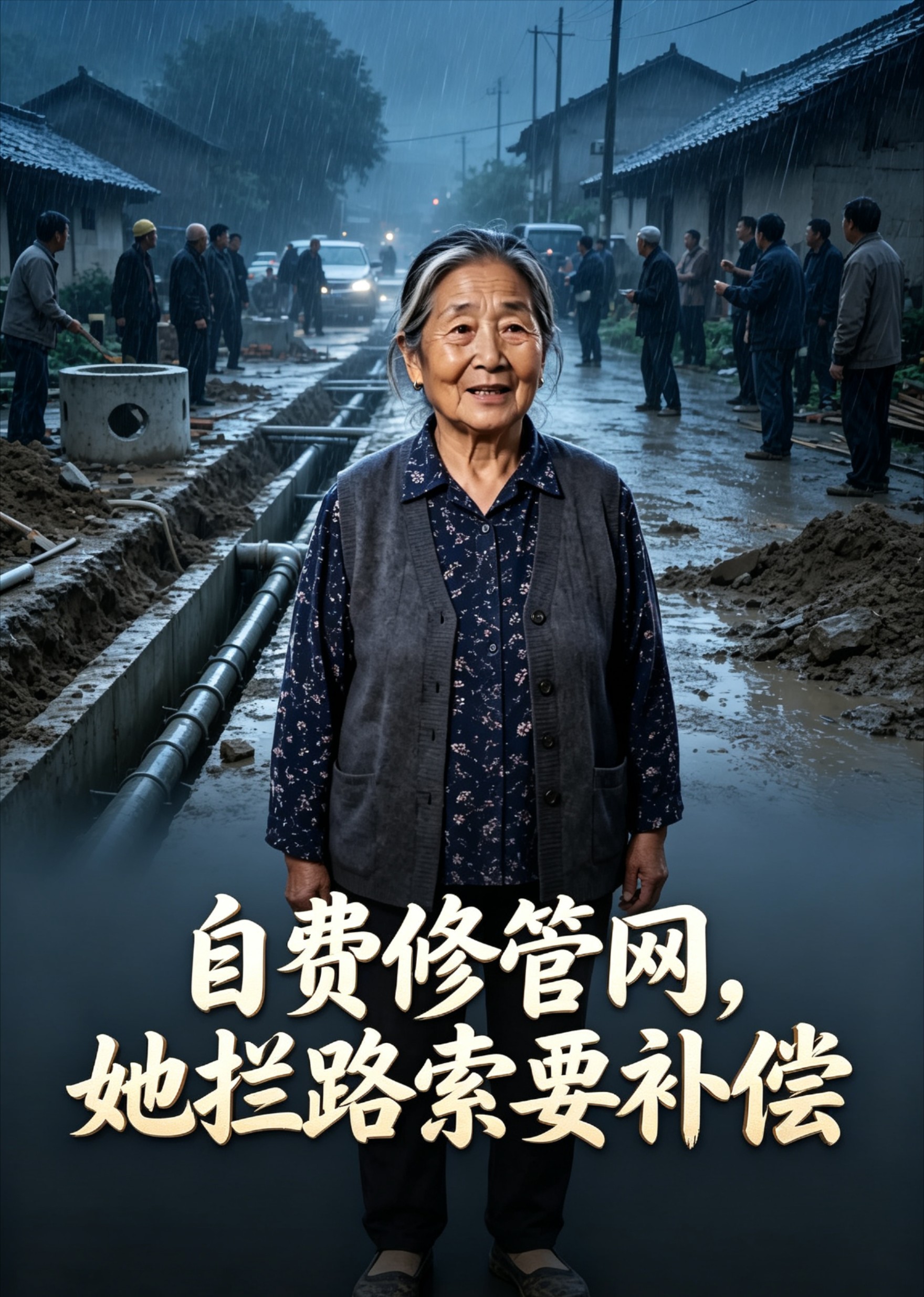自费修管网，她拦路索要补偿封面图