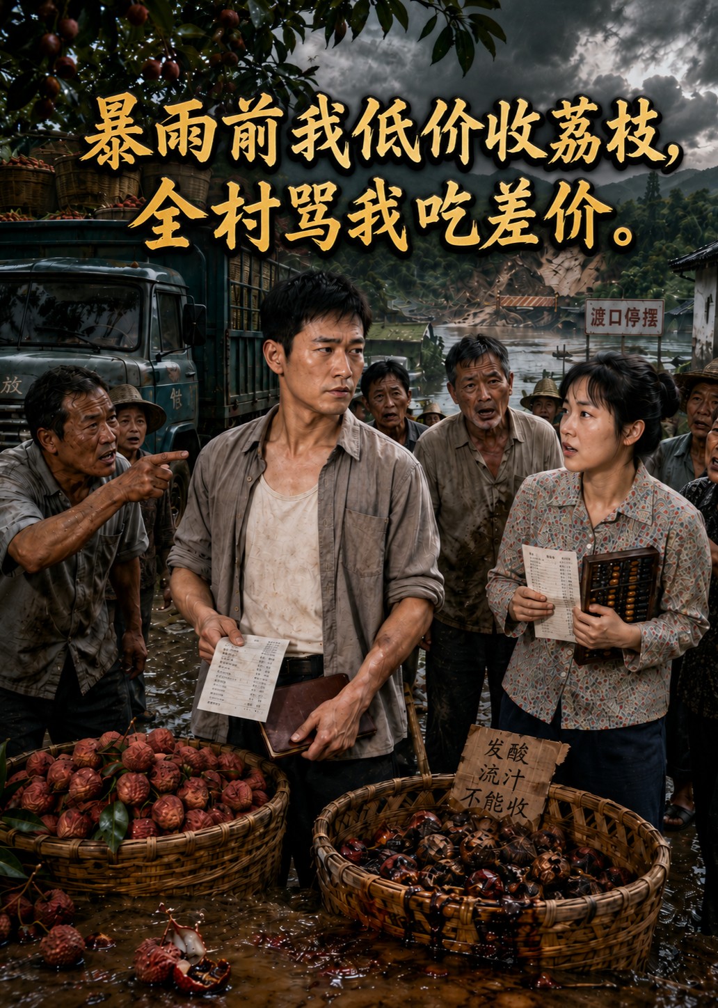 暴雨前我低价收荔枝，全村骂我吃差价封面图