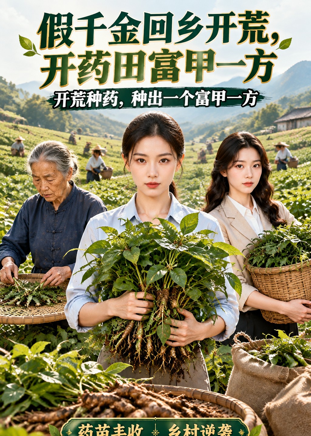 假千金回乡开荒，开药田富甲一方