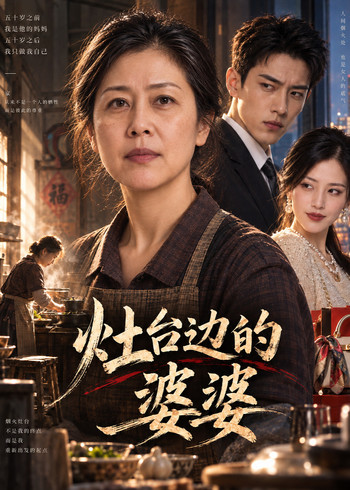 灶台边的婆婆
