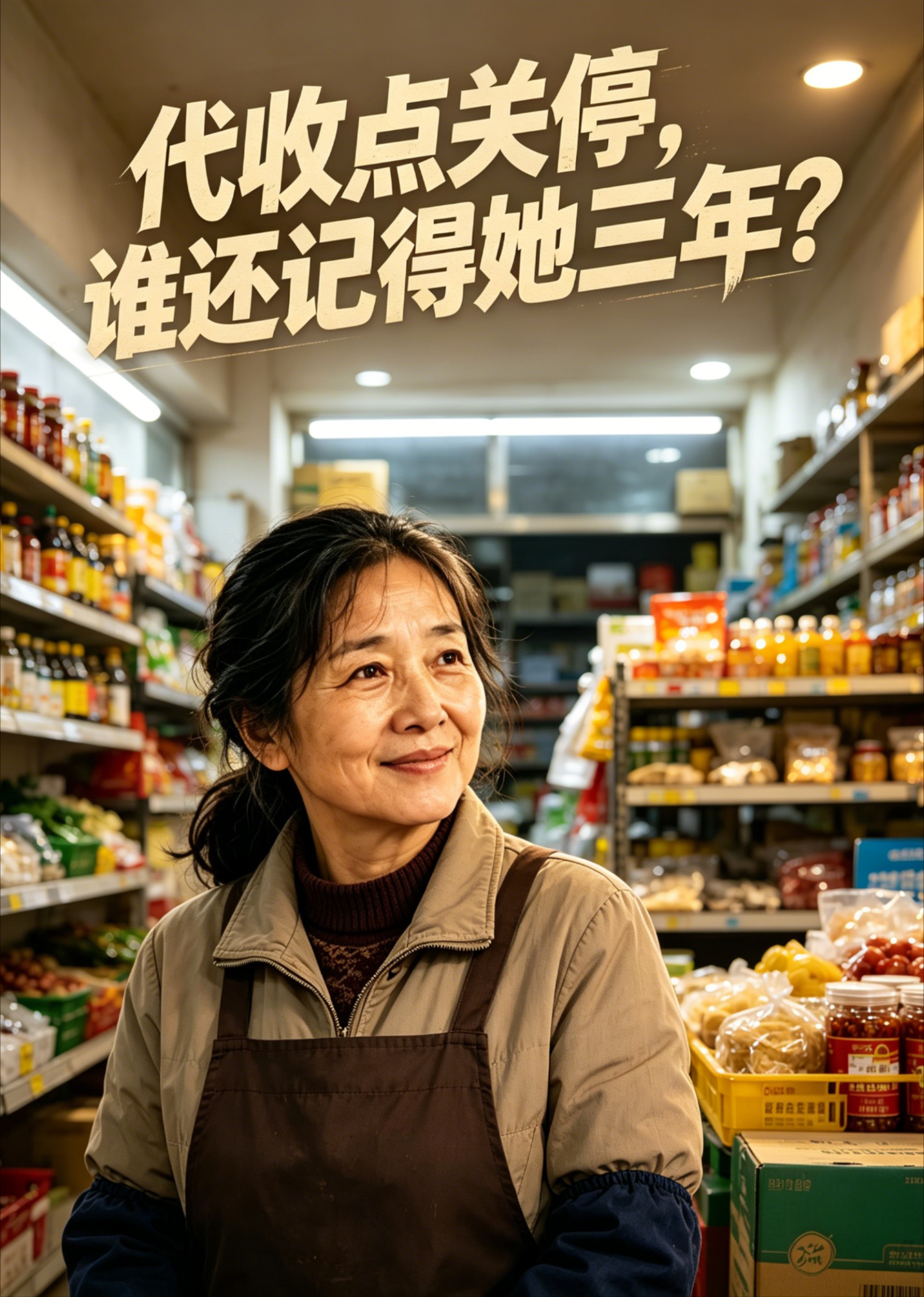 代收点关停，谁还记得她三年？