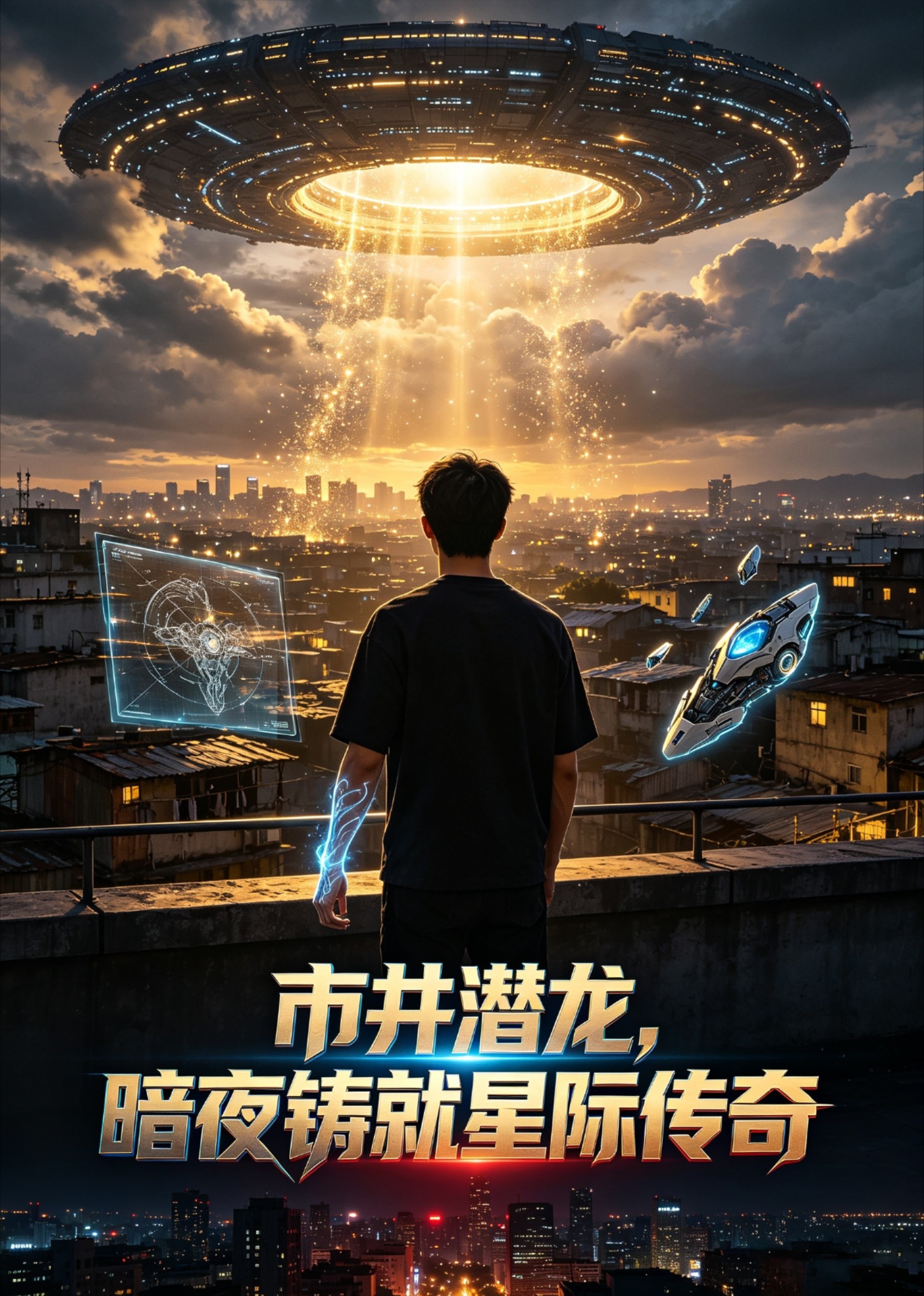 市井潜龙，暗夜铸就星际传奇