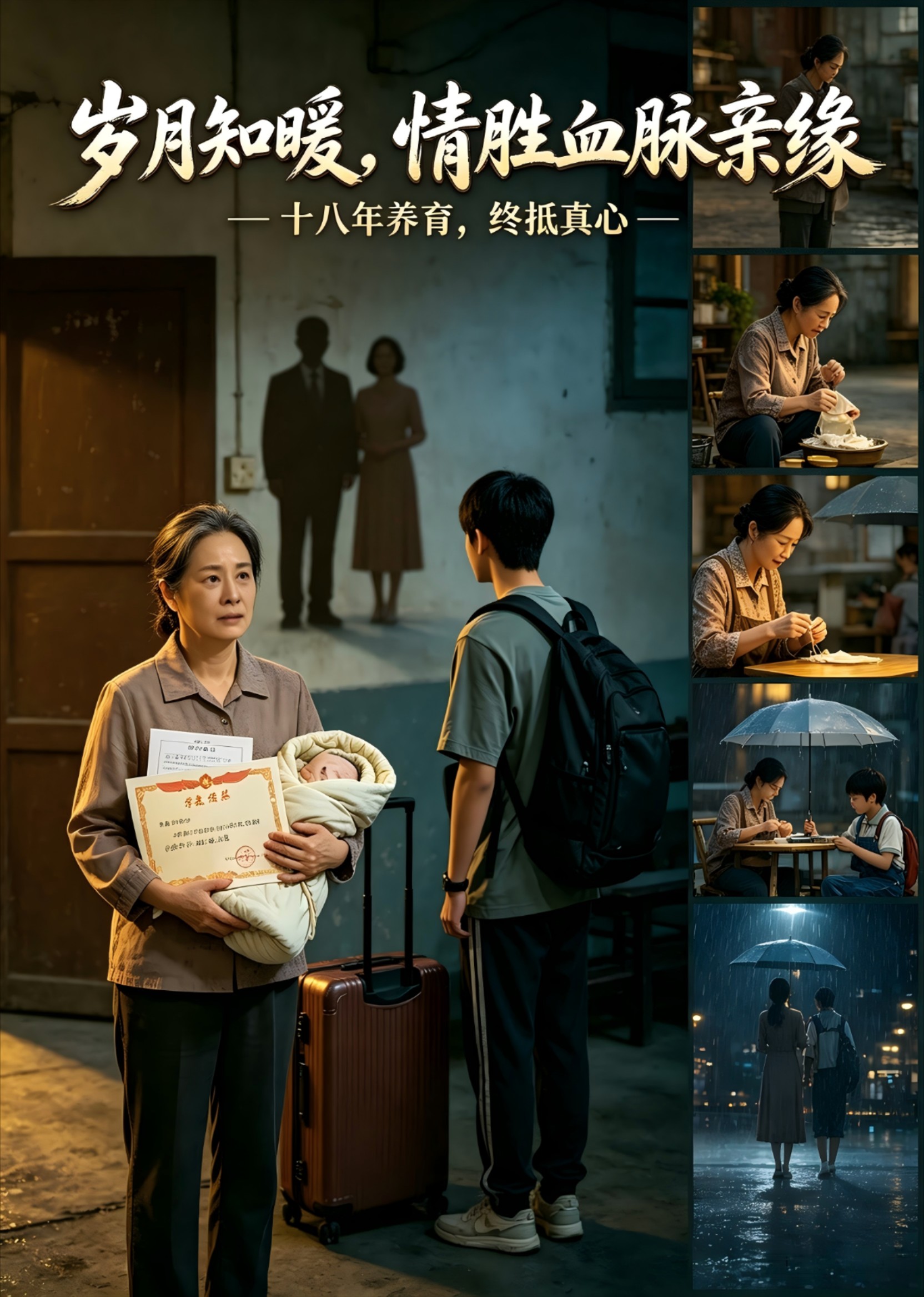 岁月知暖，情胜血脉亲缘封面图