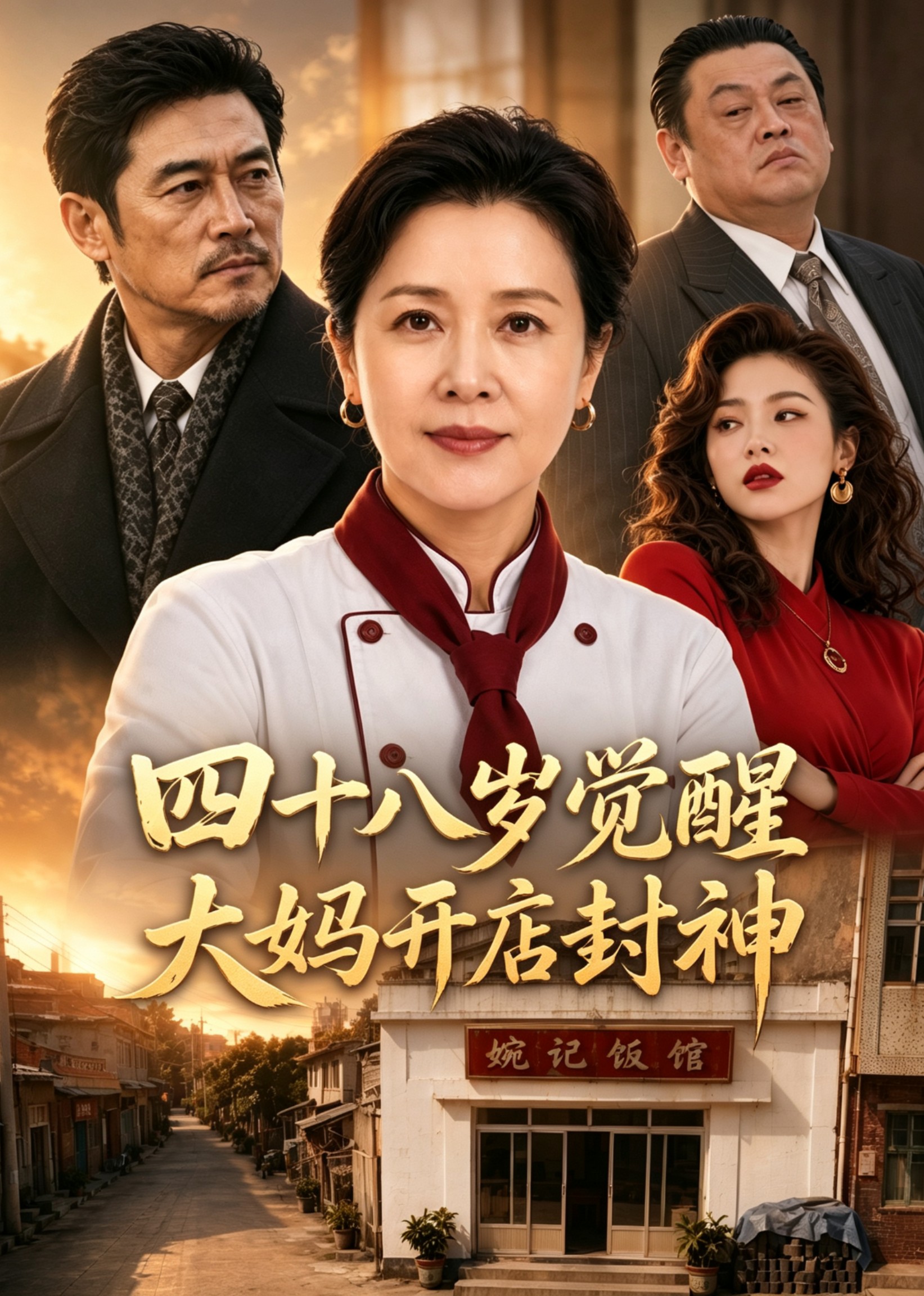 四十八岁觉醒，大妈开店封神