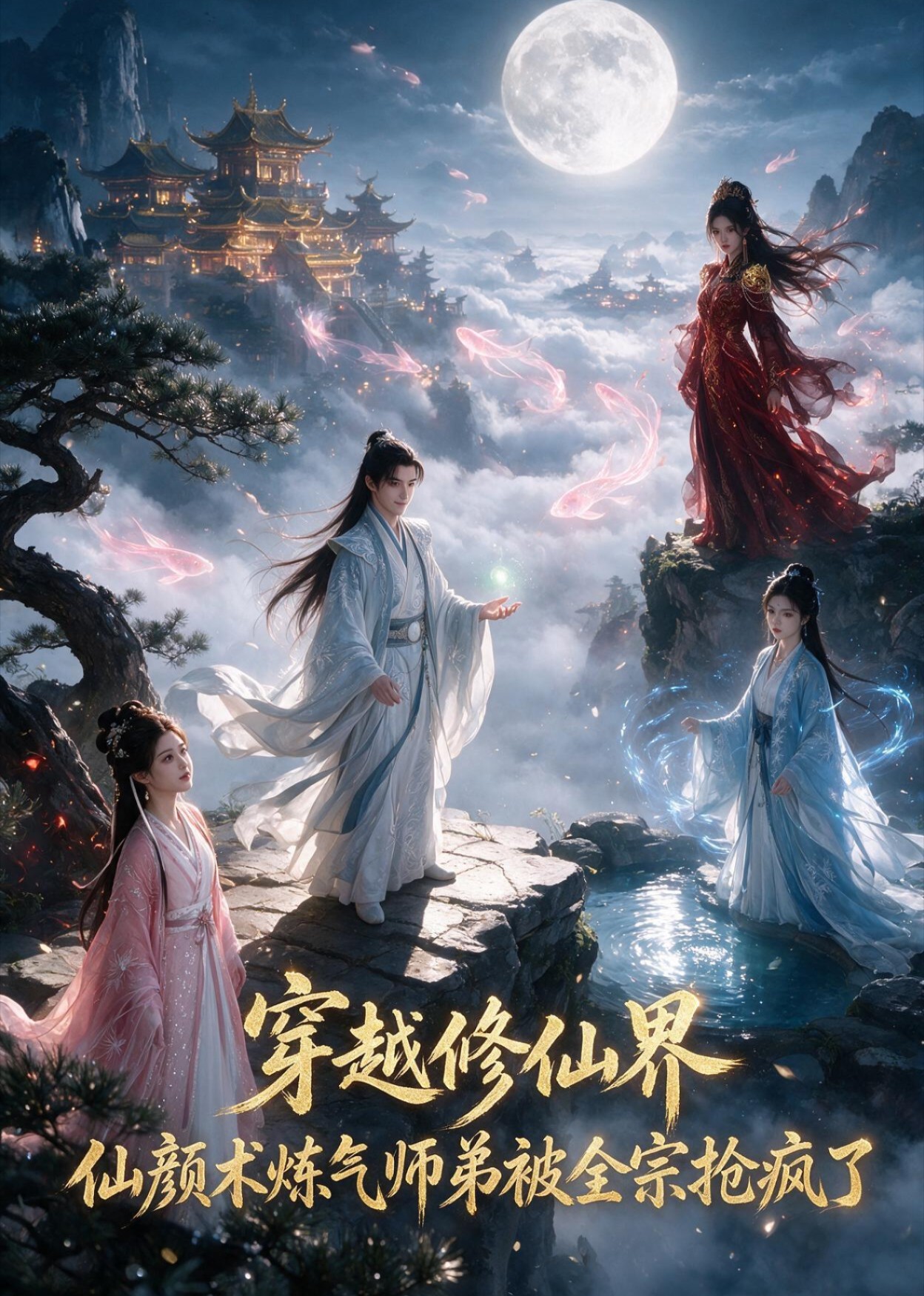 穿越修仙界！仙颜术炼气师弟被全宗抢疯了封面图