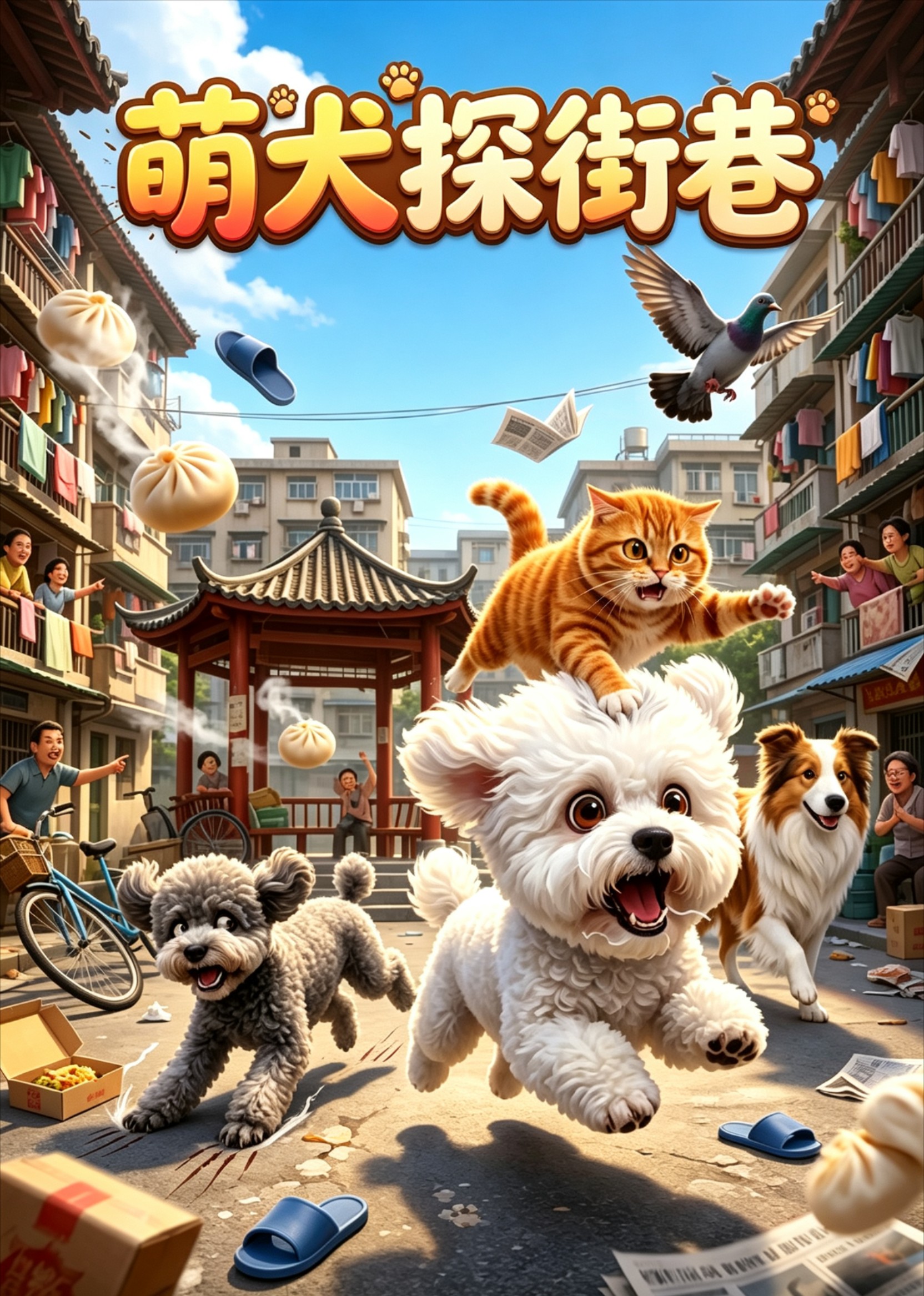 萌犬探街巷封面图