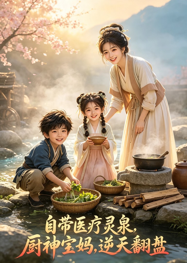 自带医疗灵泉，厨神宝妈逆天翻盘