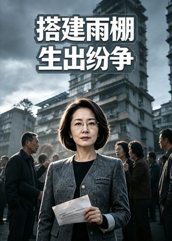 搭建雨棚生出纷争
