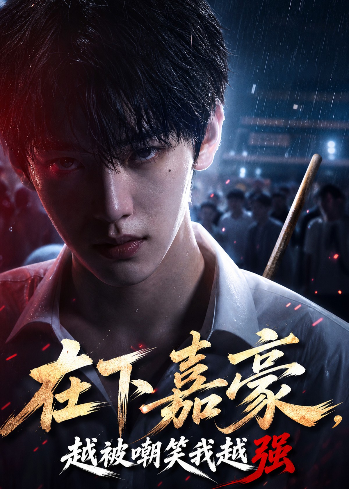 在下嘉豪，越被嘲笑我越强