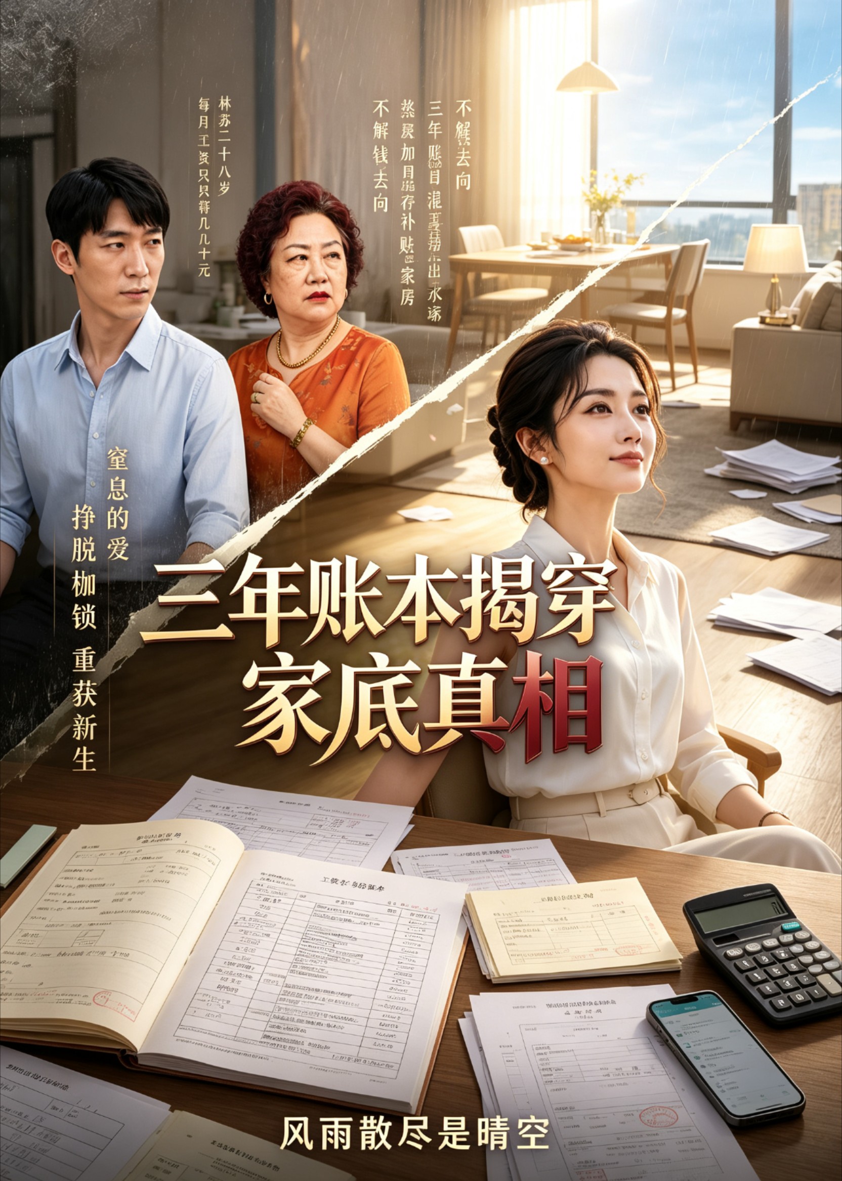 三年账本揭穿家底真相