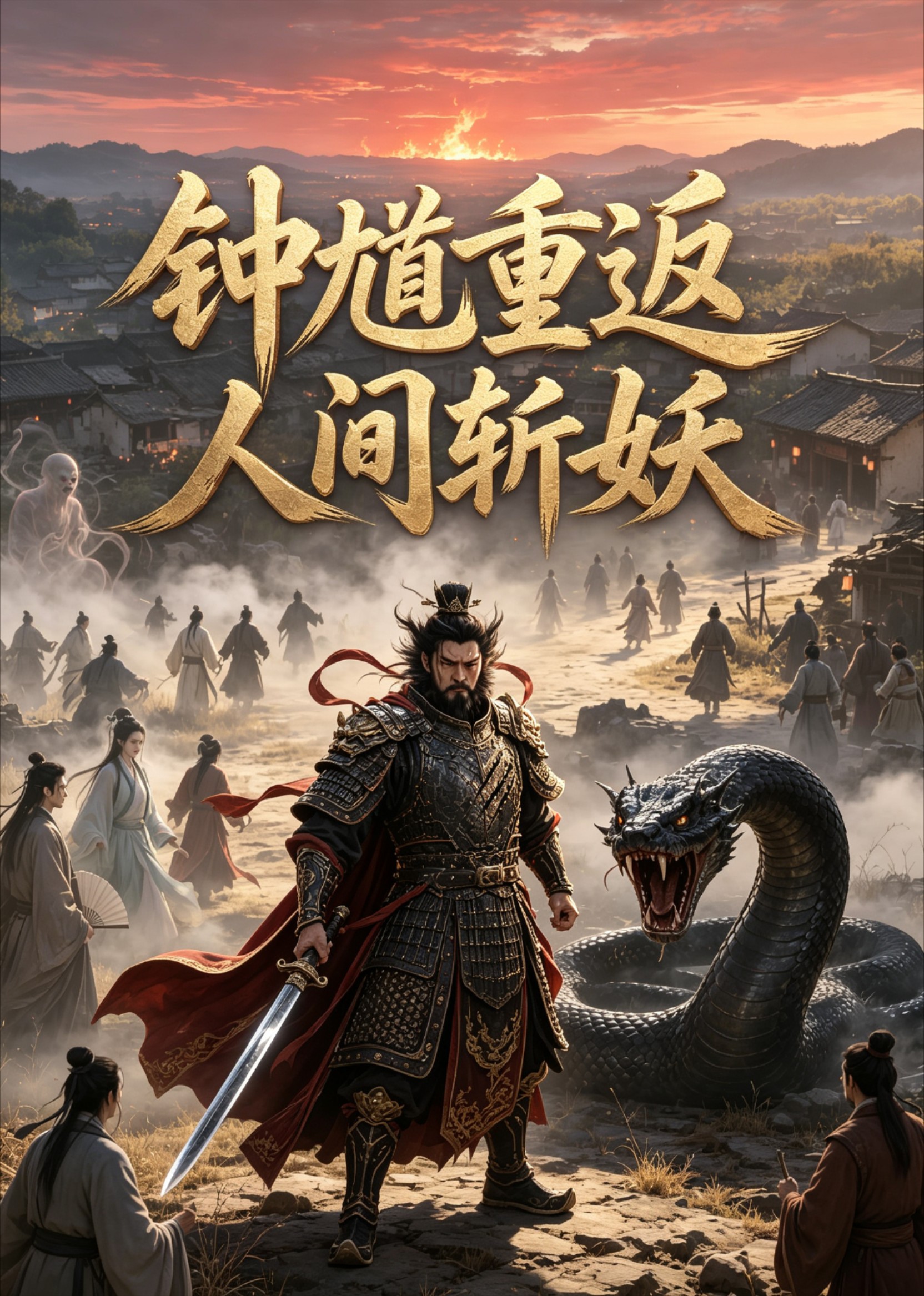 钟馗重返人间斩妖