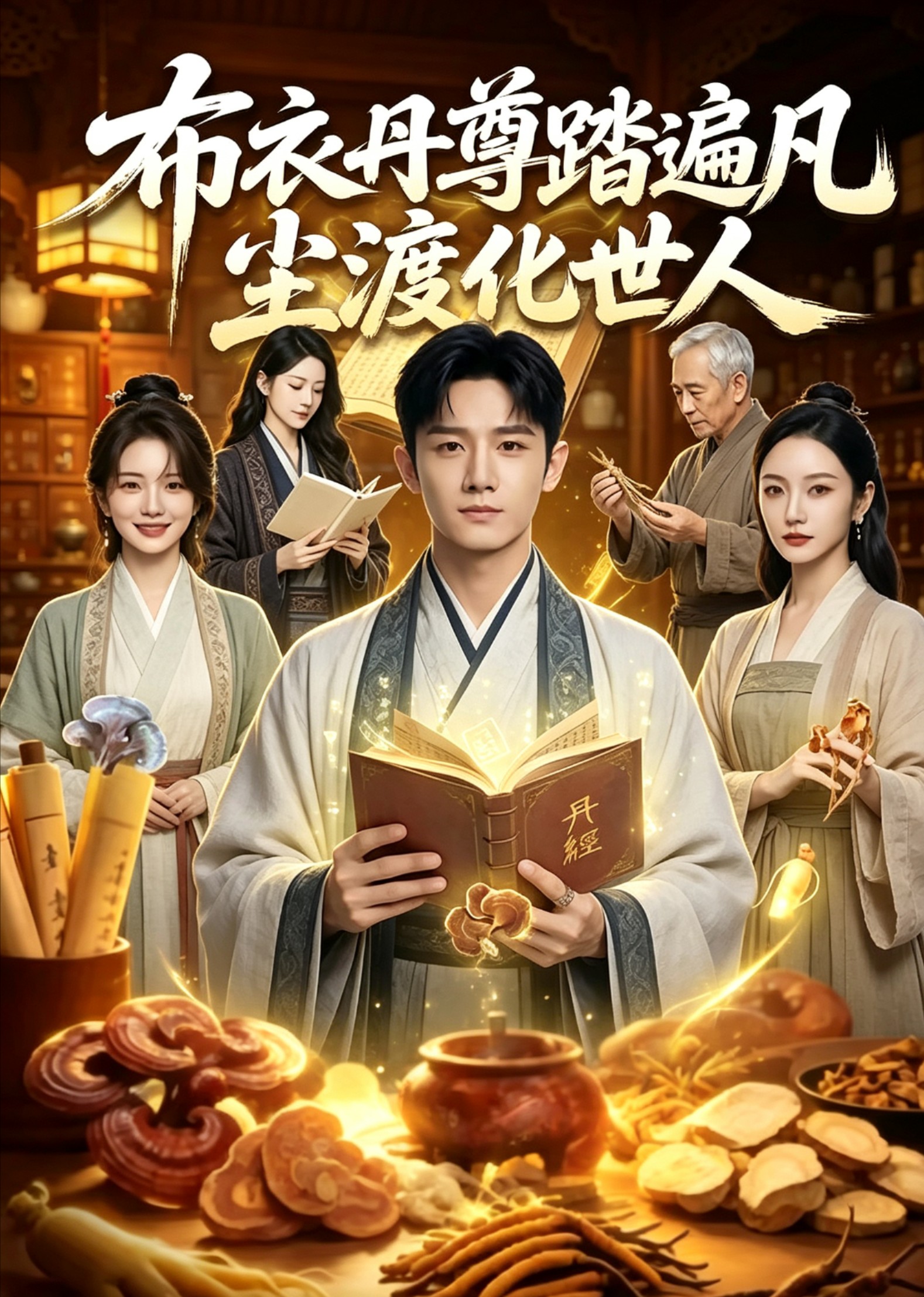 布衣丹尊踏遍凡尘渡化世人
