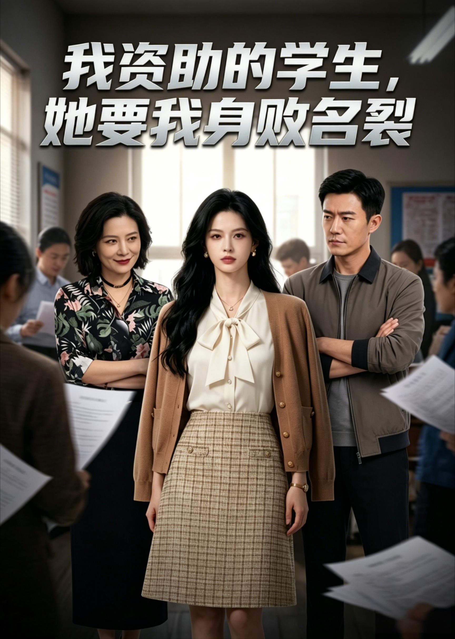 我资助的学生，她要我身败名裂