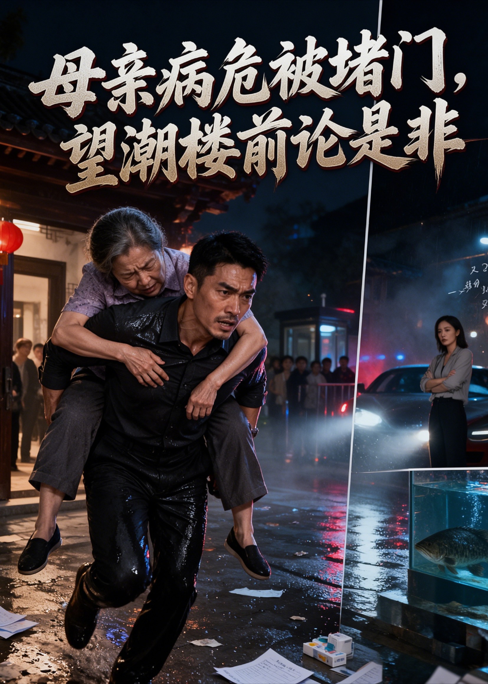母亲病危被堵门，望潮楼前论是非