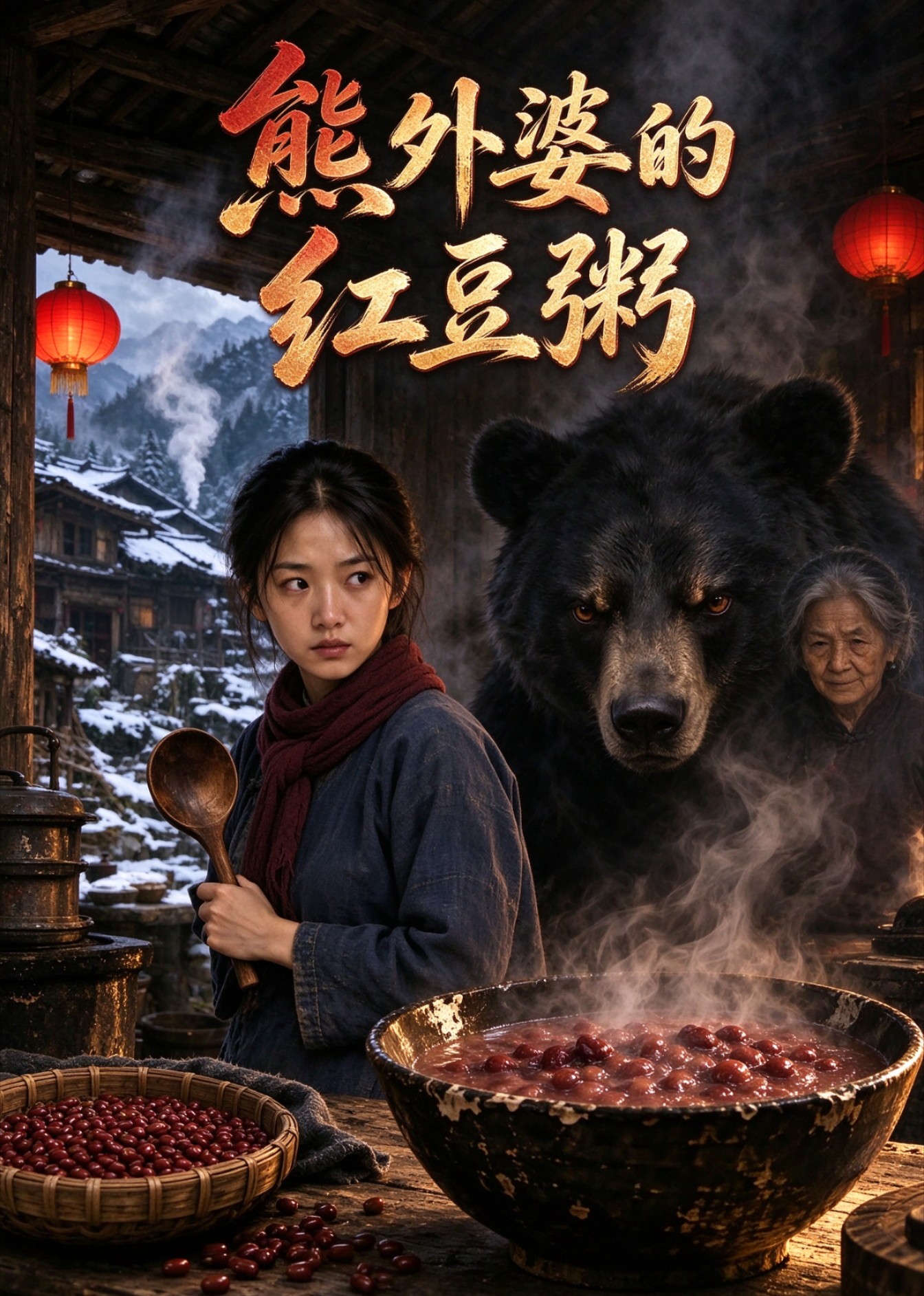 熊外婆的红豆粥封面图